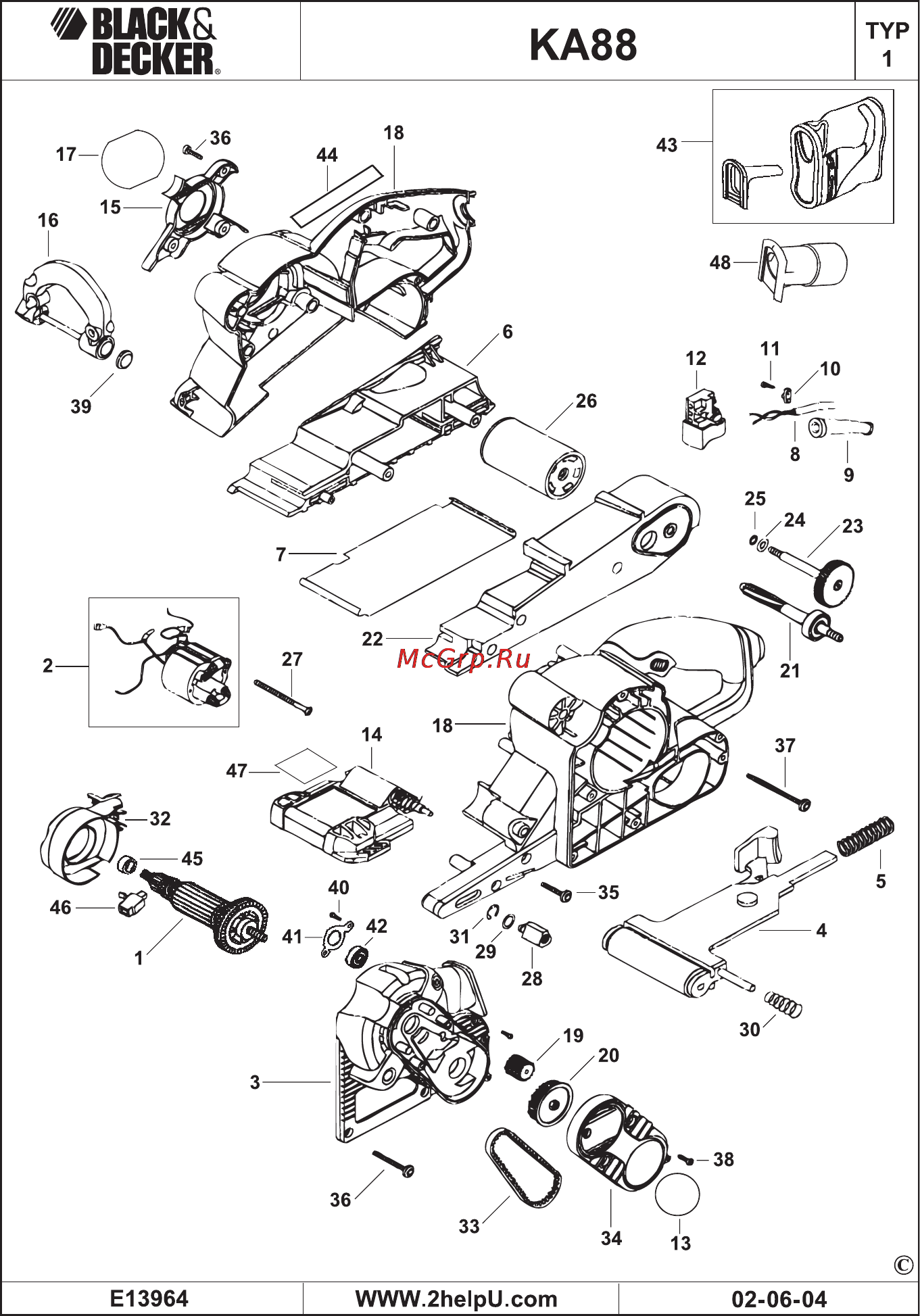 Black & Decker KA88 Инструкция по эксплуатации онлайн [8/12] 77667
