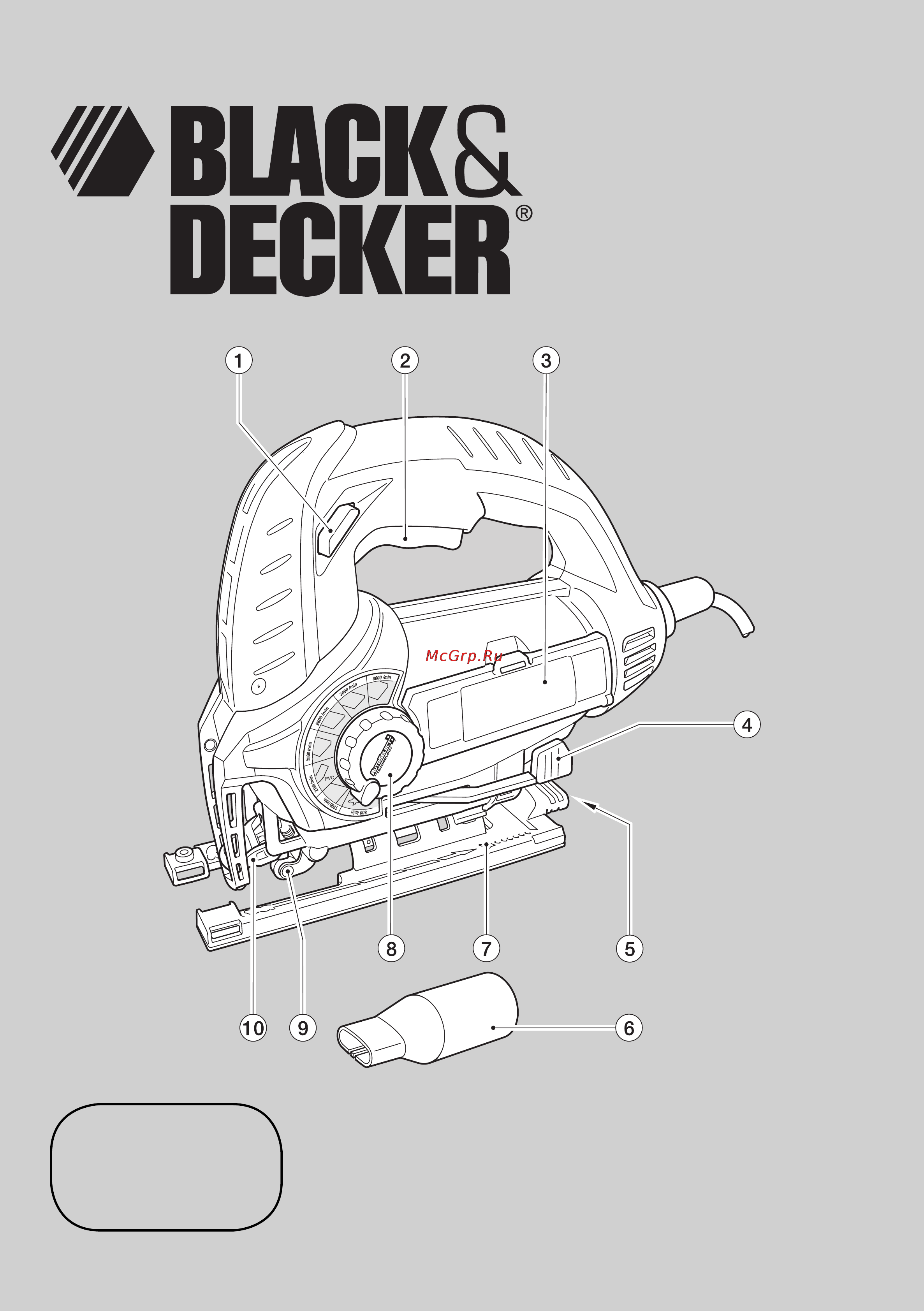 Black & Decker KS800E Инструкция по эксплуатации онлайн