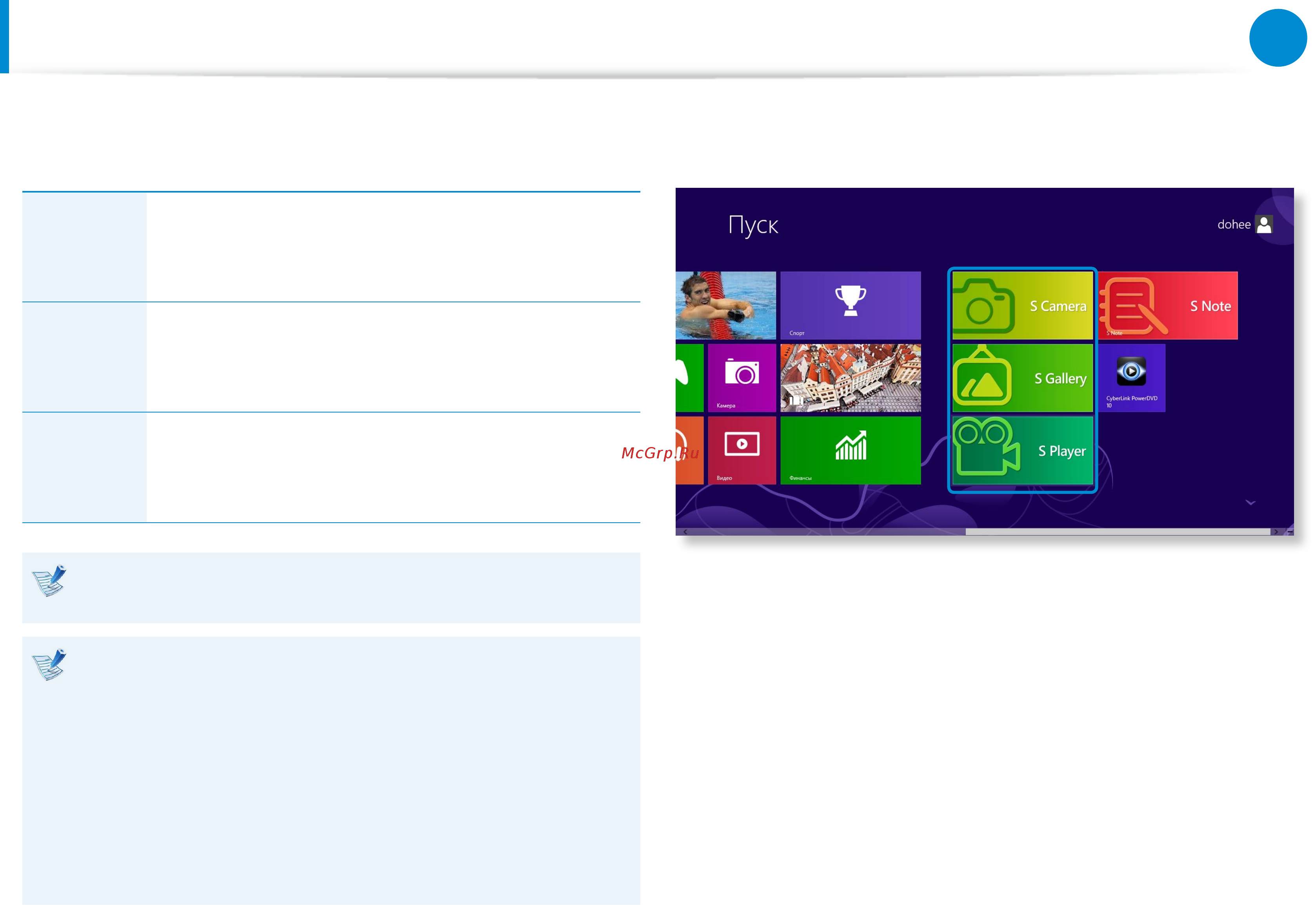 Samsung ATIV Smart PC Pro XE700T1C-A01 [84/166] Использование приложения multimedia дополнительно