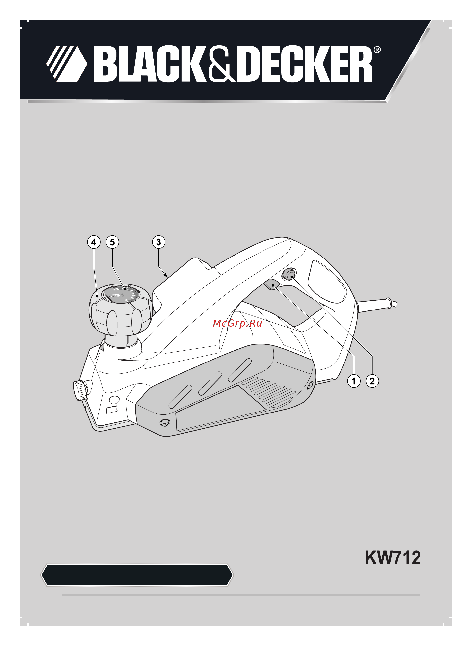 BLACK & DECKER KW712KA Инструкция по эксплуатации онлайн