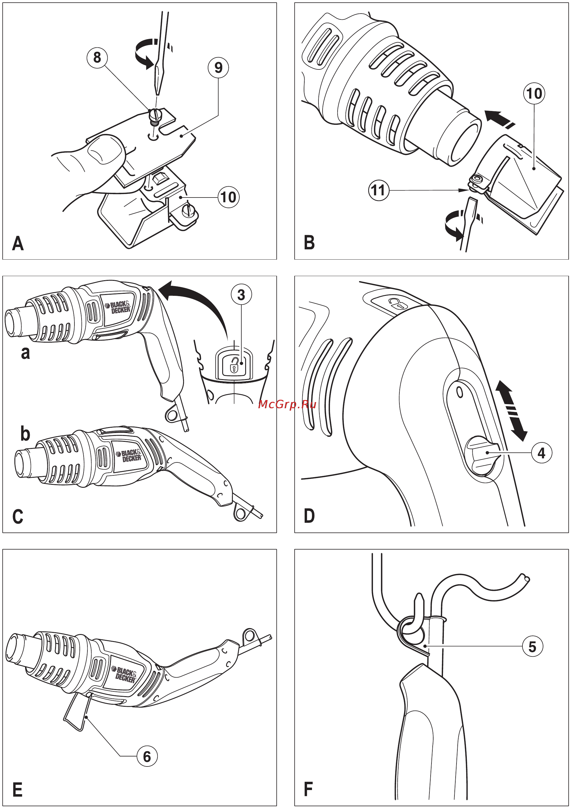 Black & Decker KX1692 Инструкция по эксплуатации онлайн [2/16] 77761