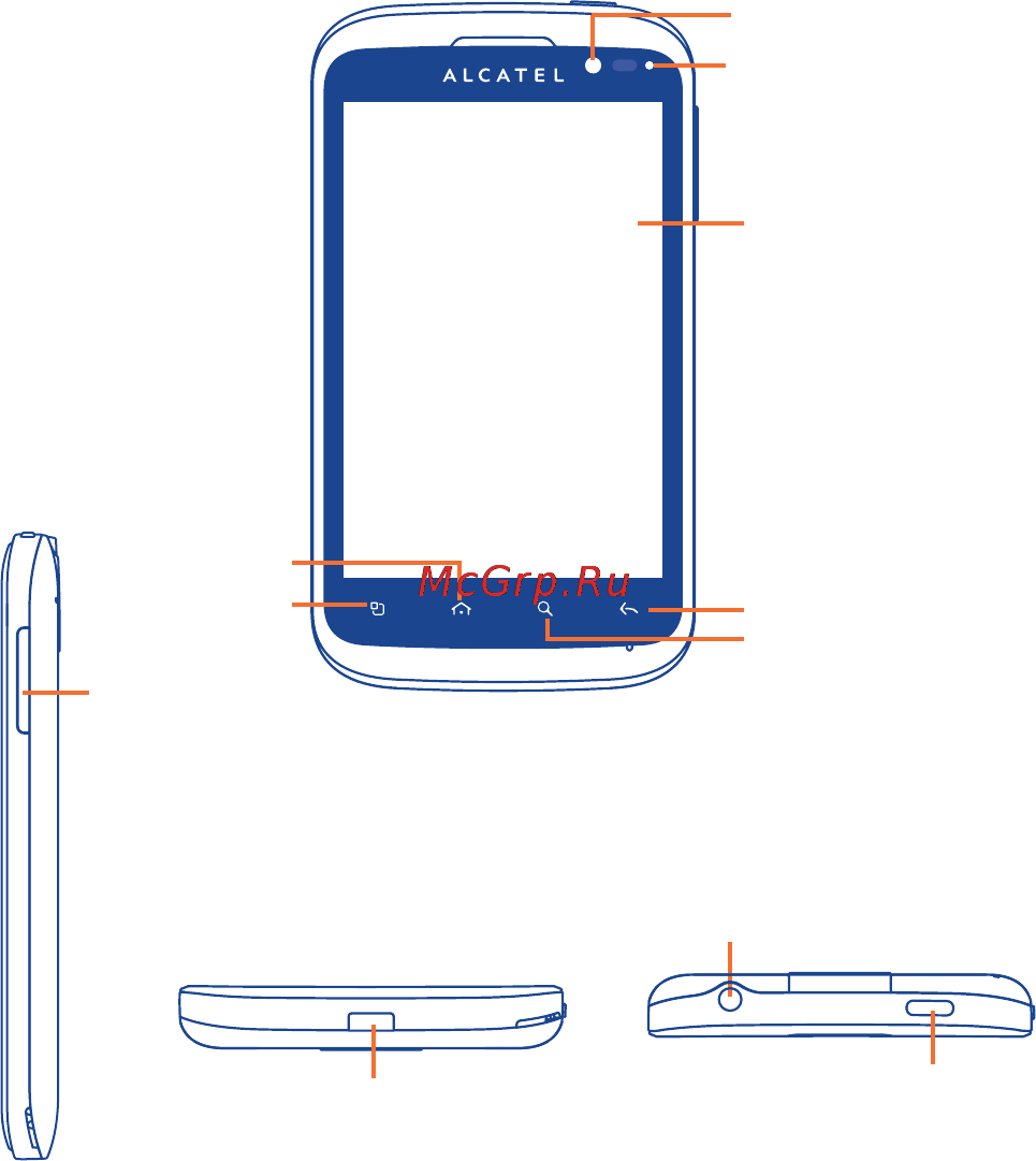 Alcatel One Touch OT991D Black [14/160] Ваш телефон