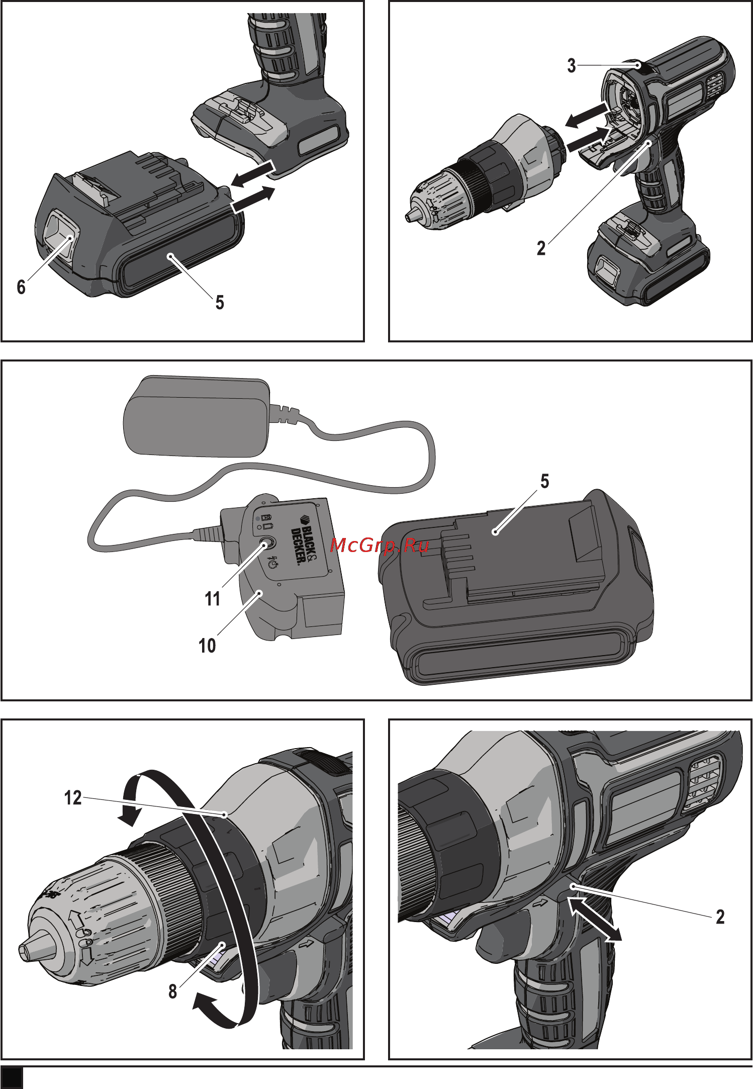 Black & Decker MT18K Инструкция по эксплуатации онлайн [2/100] 77797