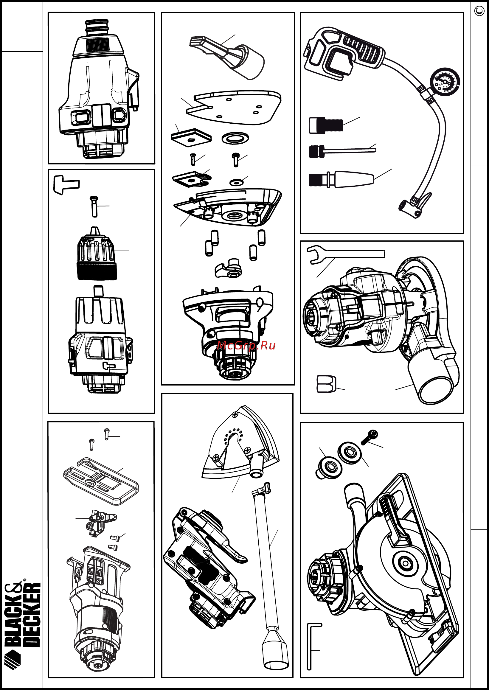 Black & Decker MT18K [96/100] Mtjs1 mtsa2 mtim3 mtos4 mthd5 mtts7 mtrt8 mtnf9