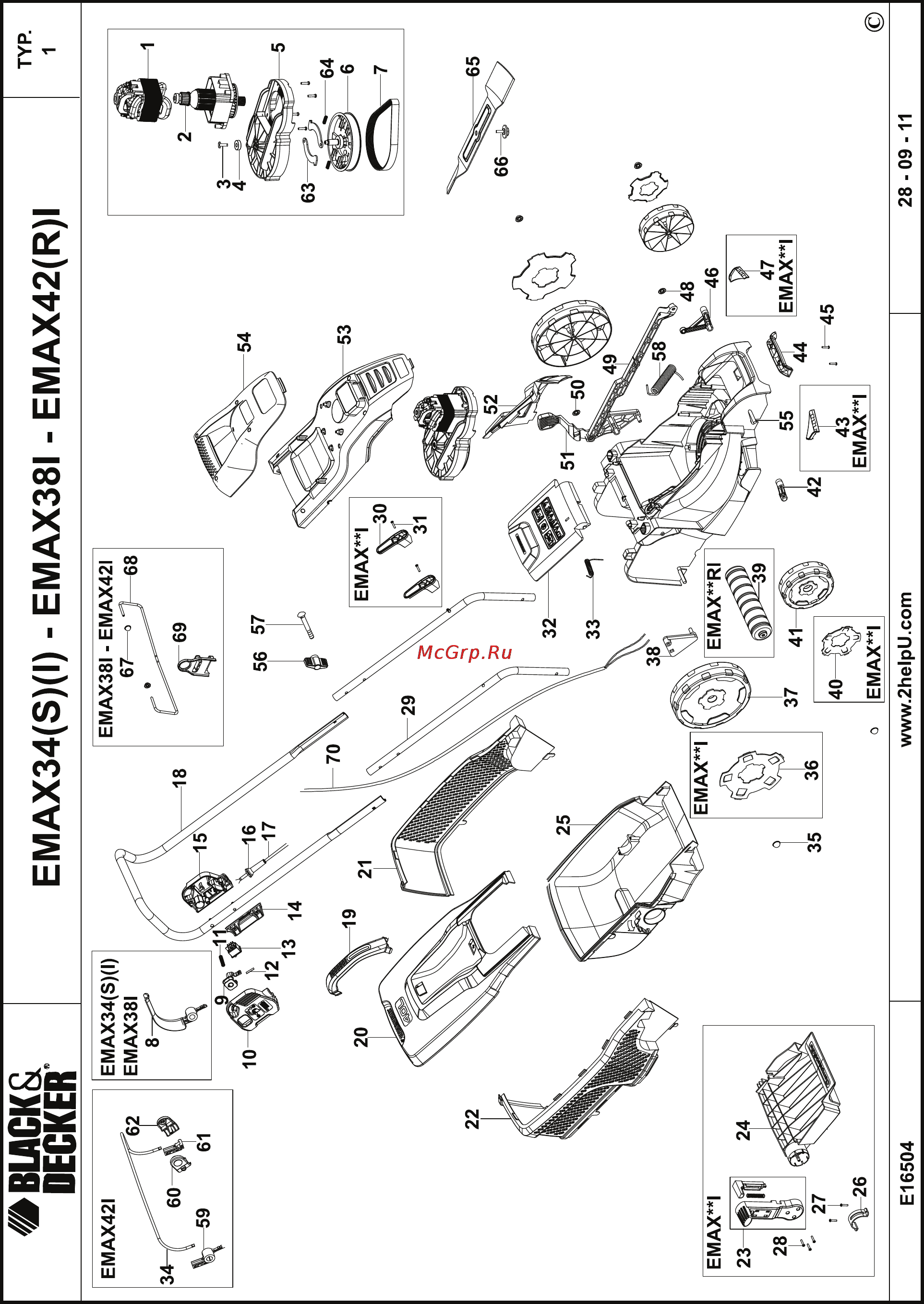 Black & Decker EMax34i Инструкция по эксплуатации онлайн [12/12] 77805
