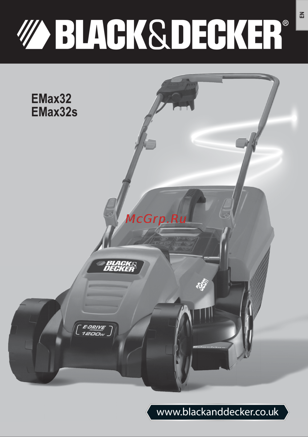 Black & Decker EMax32 Инструкция по эксплуатации
