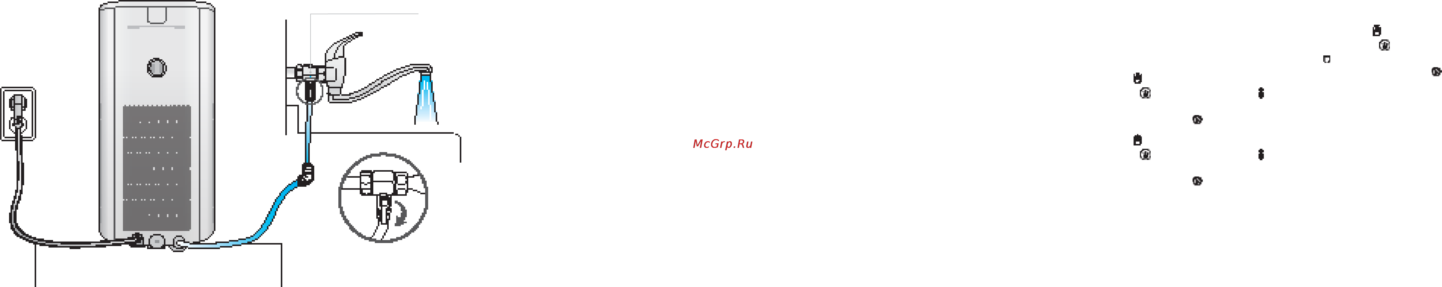 Bork K8F1/K8F2 [8/23] Первое включение