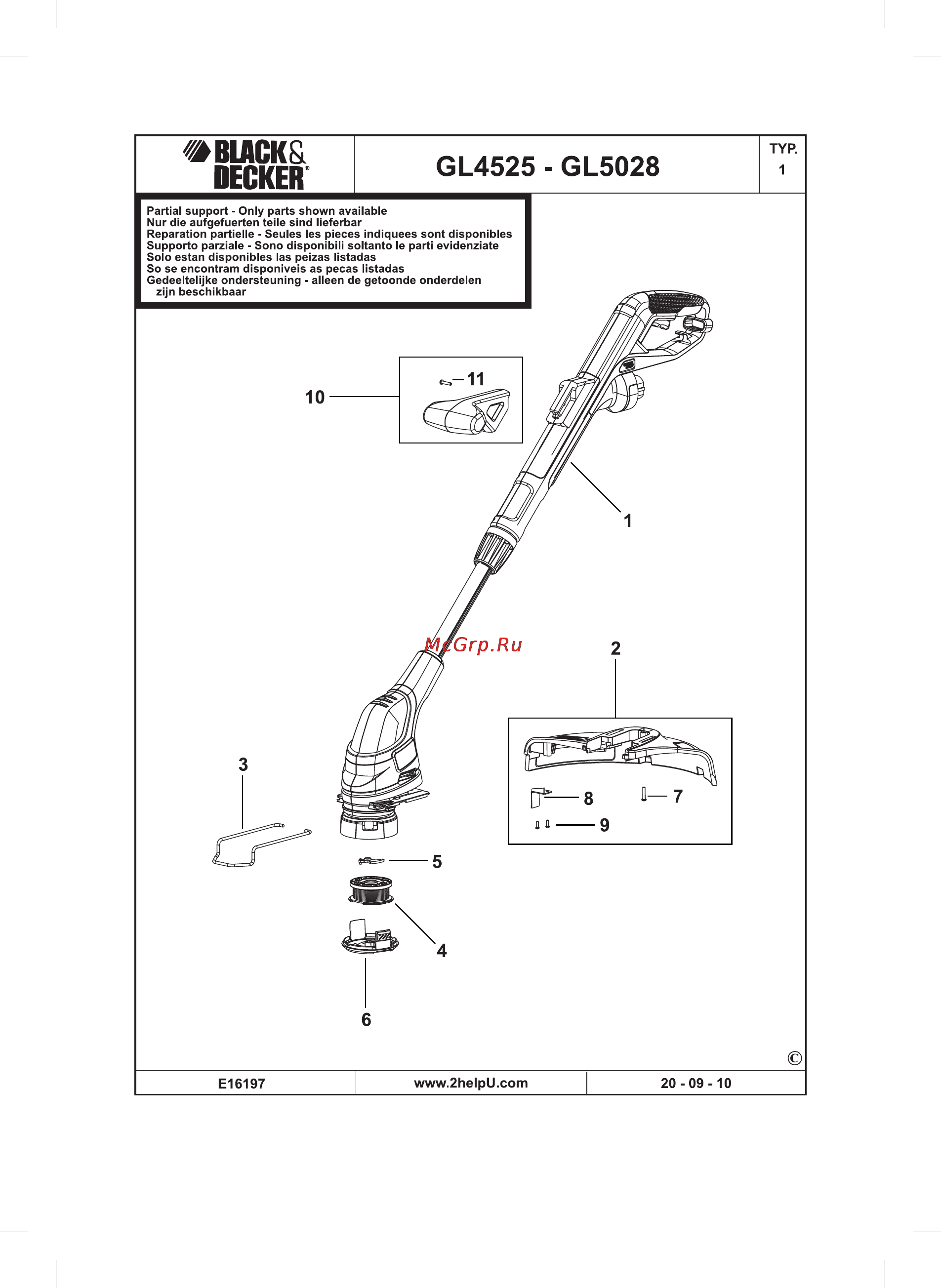 Black & Decker GL 4525 SB Инструкция по эксплуатации онлайн [14/20] 119910