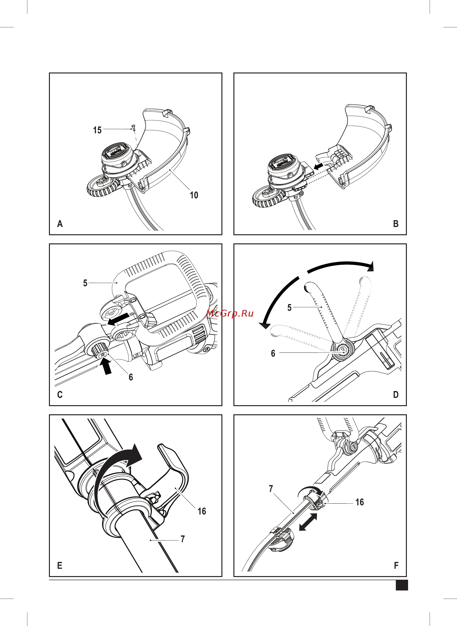 Black & Decker GL8033 Инструкция по эксплуатации онлайн [3/80] 77837