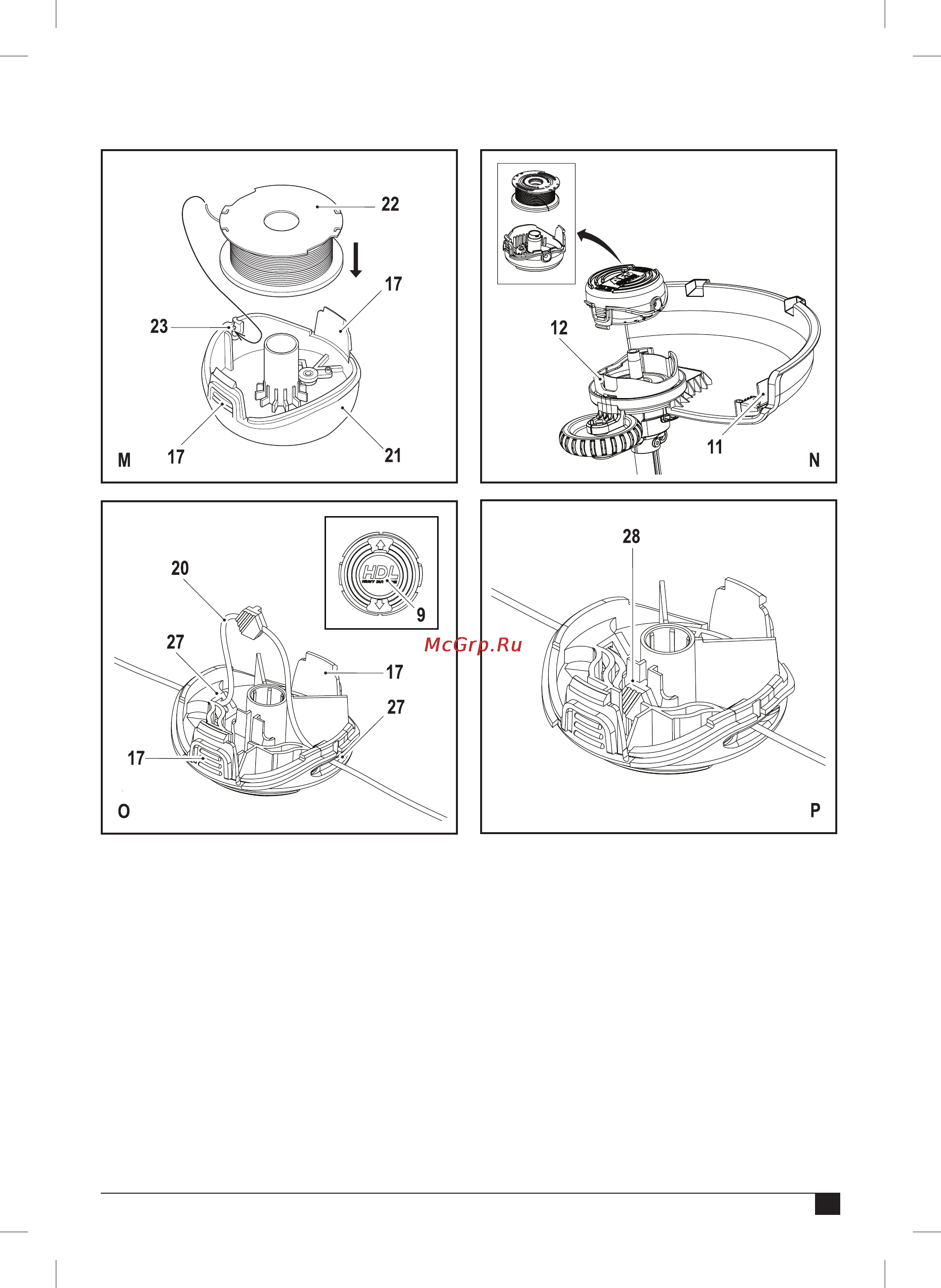 Black & Decker GL9035 Инструкция по эксплуатации онлайн [5/80] 77831
