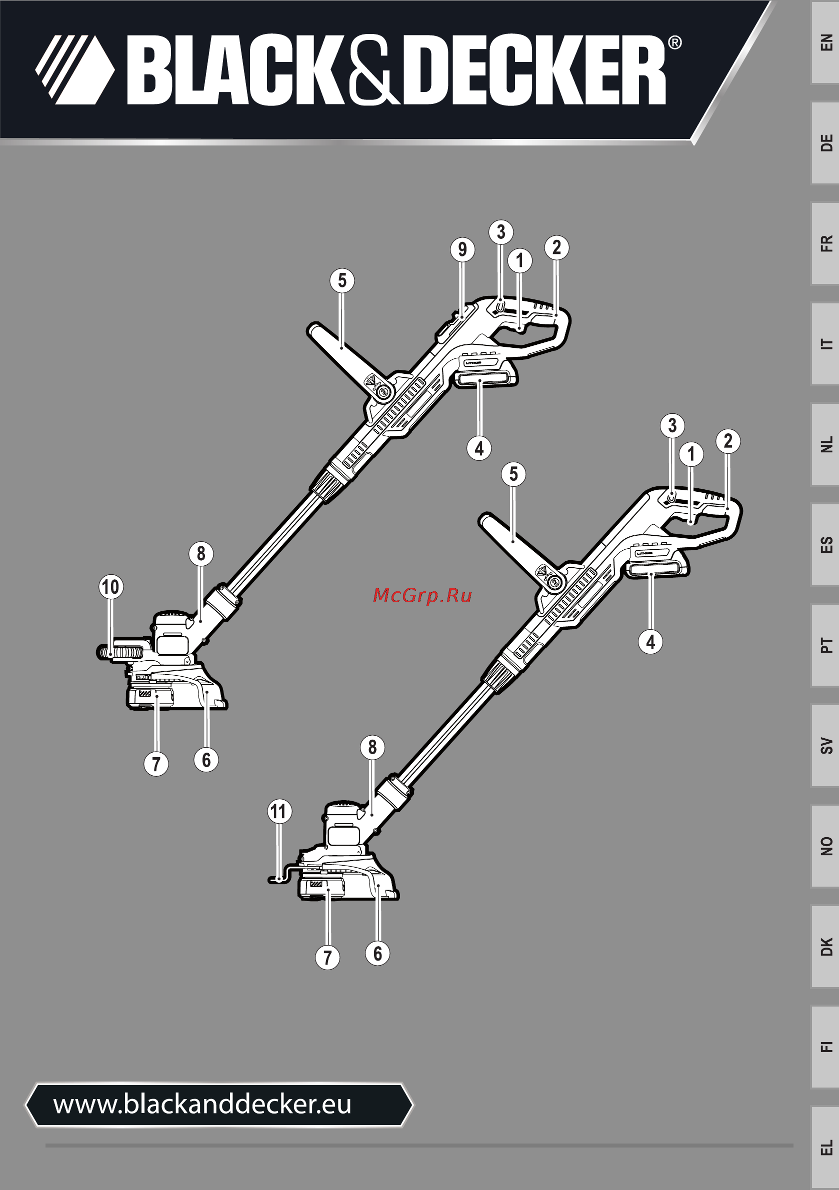 Black & Decker STC1820CM Инструкция по эксплуатации онлайн
