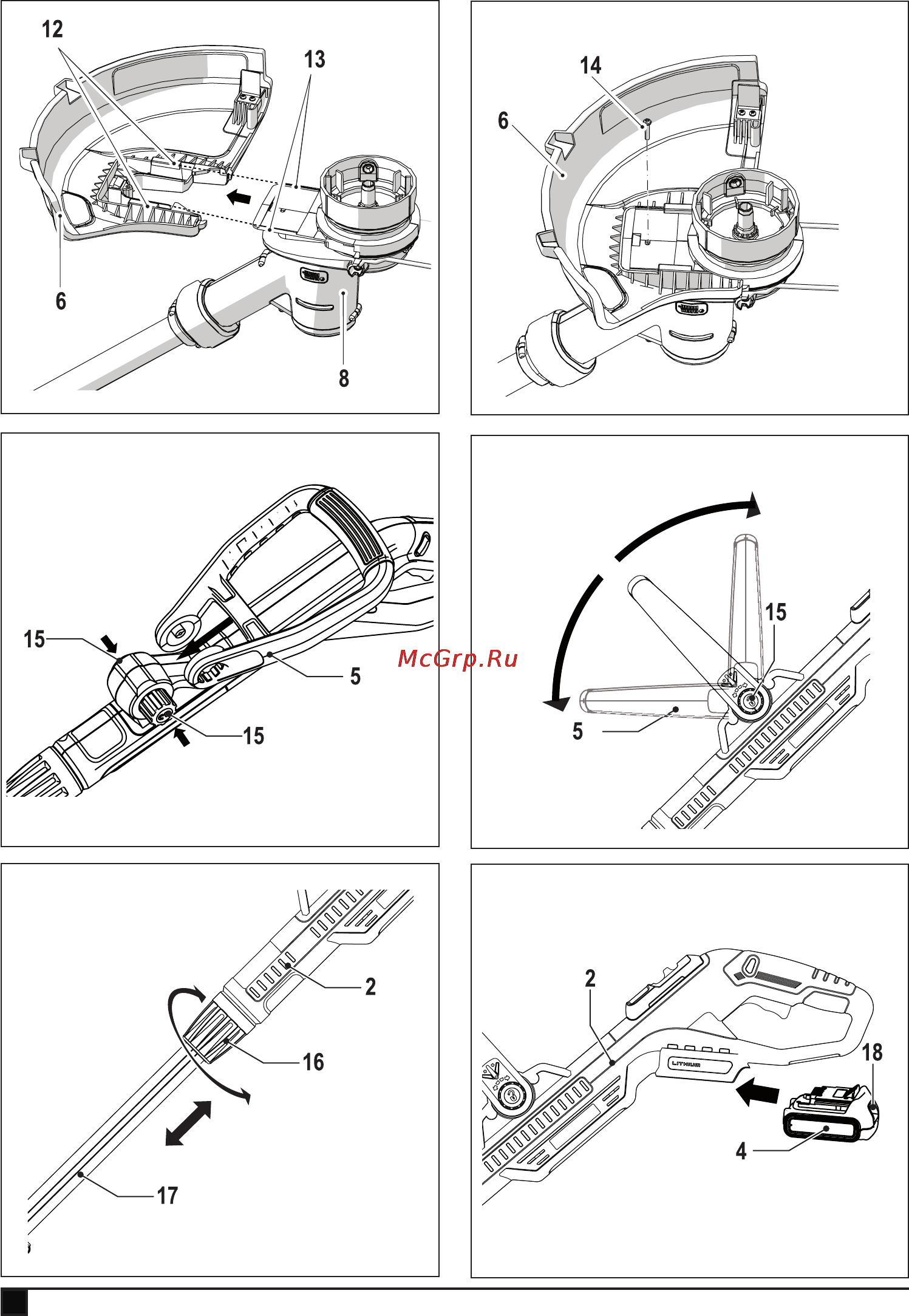 Black & Decker STC1815 Инструкция по эксплуатации онлайн [2/112] 77843