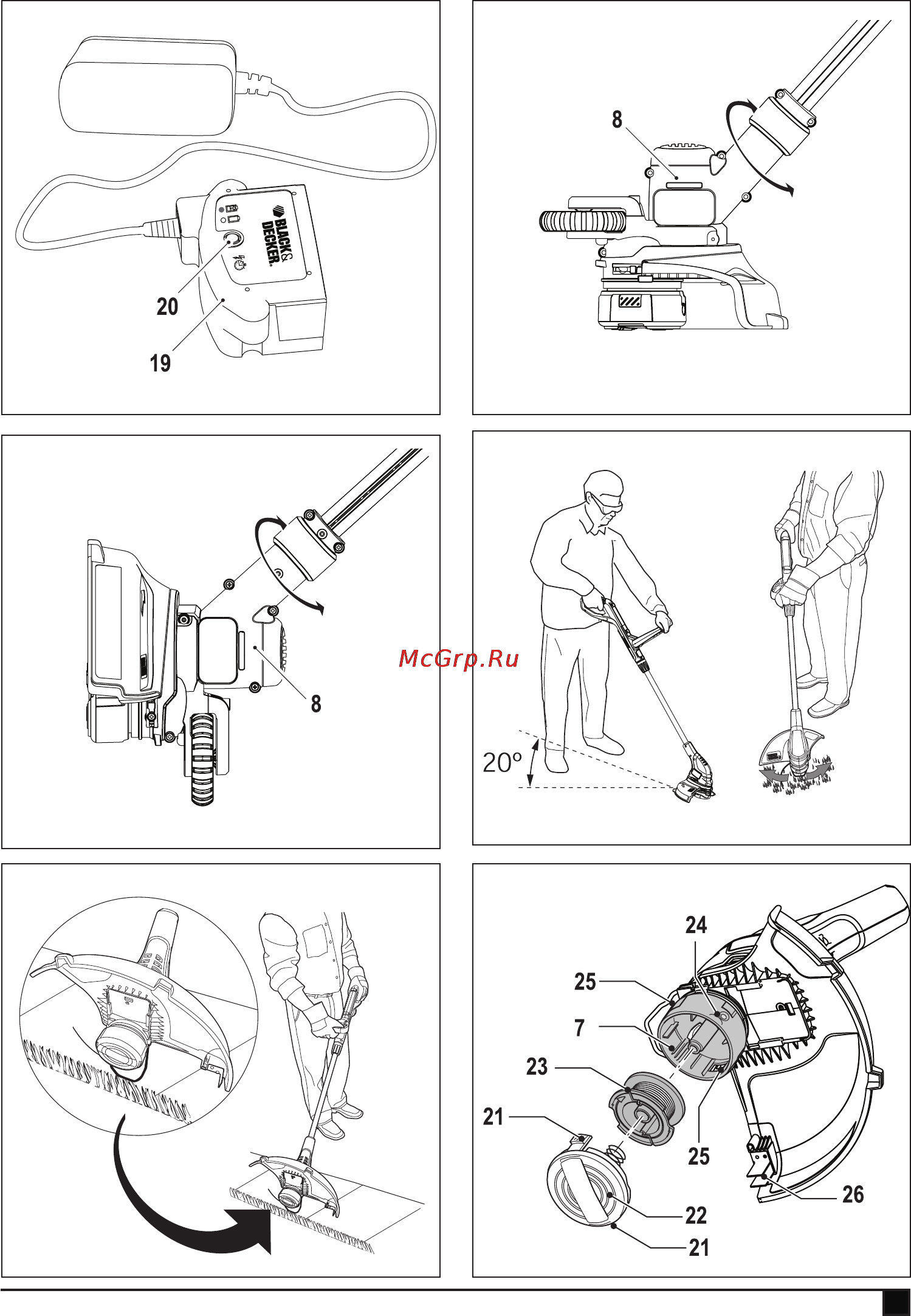 Black & Decker STC1820 Инструкция по эксплуатации онлайн [3/112] 77846
