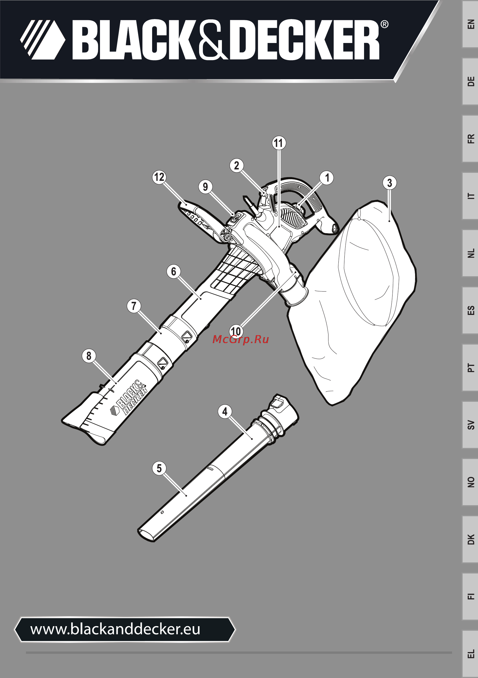 Black & Decker GW3050 Инструкция по эксплуатации онлайн