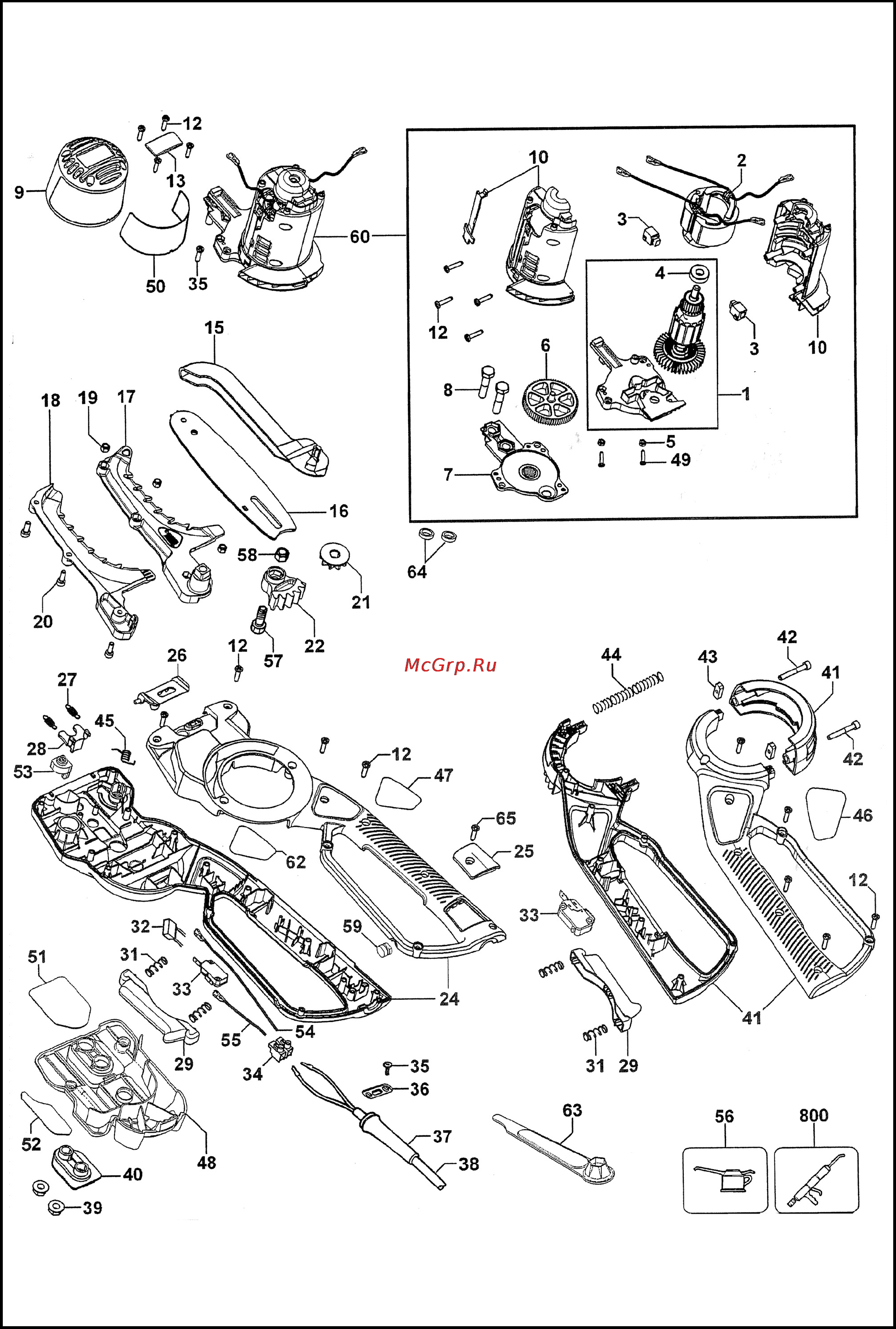 Black & Decker GK1000 Инструкция по эксплуатации онлайн [13/16] 77888