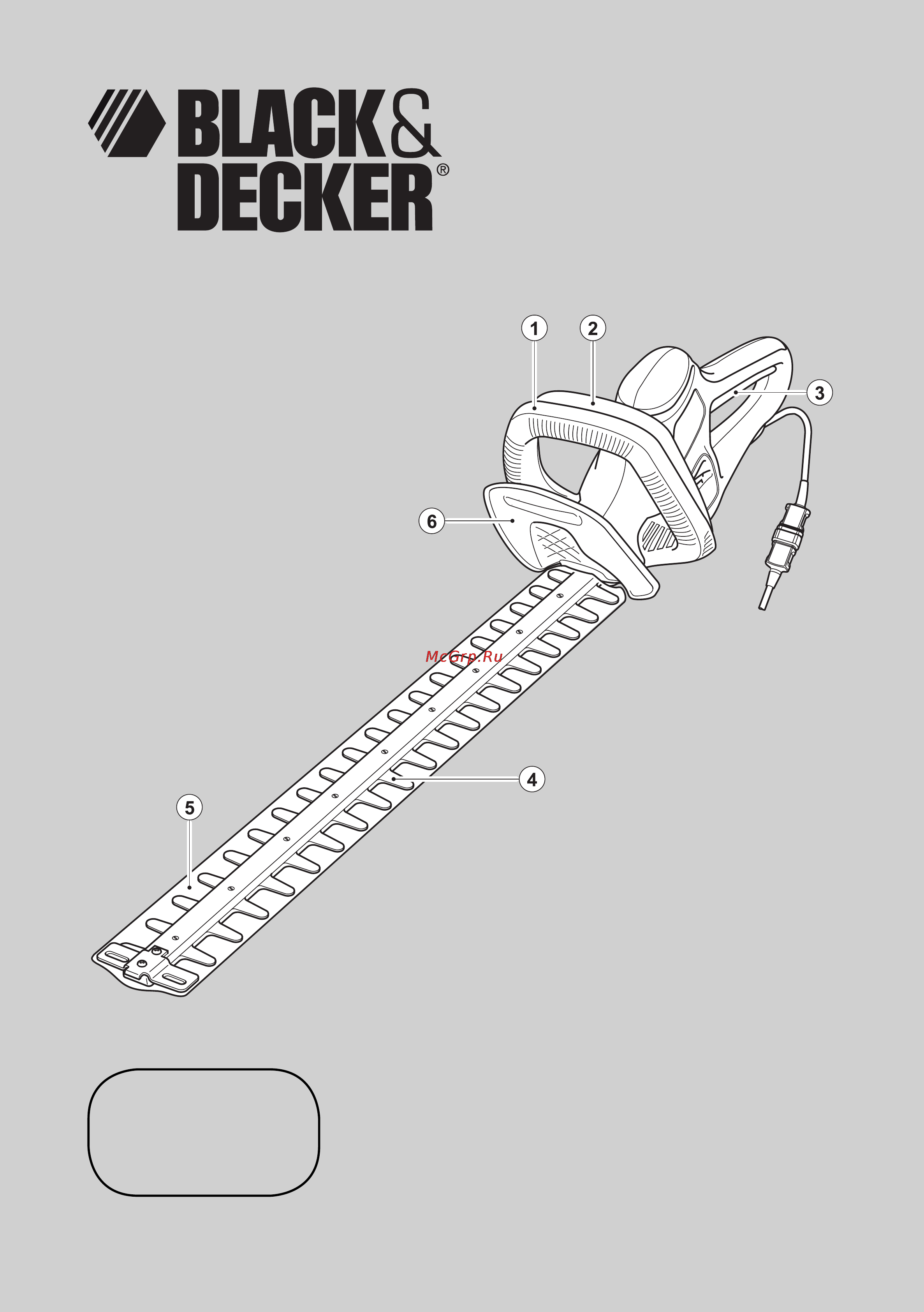 Black & Decker GT6026 Инструкция по эксплуатации онлайн