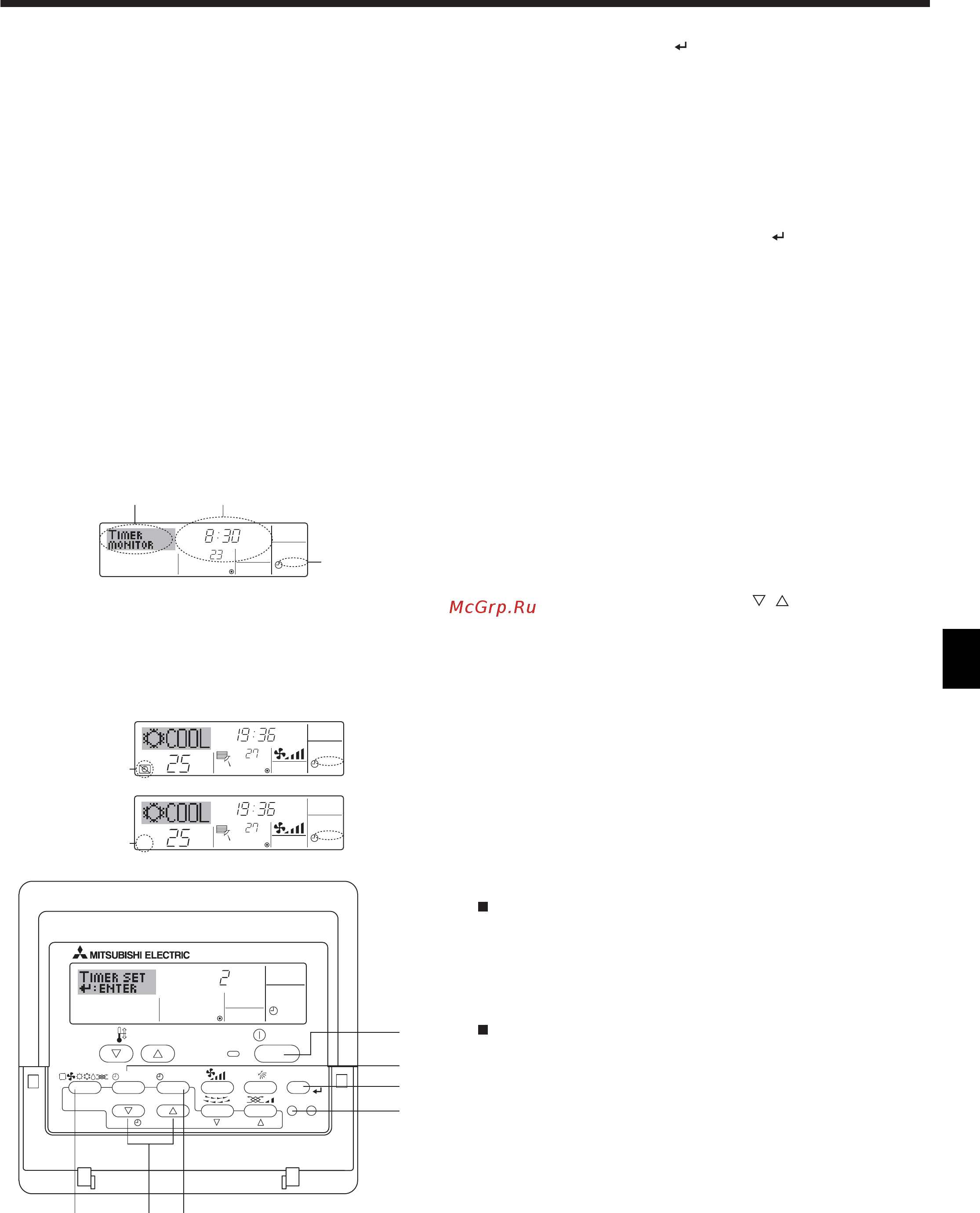 Mitsubishi Electric SLZ-KA50VA + декор. панель SLP-2ALW [7/18] Управление