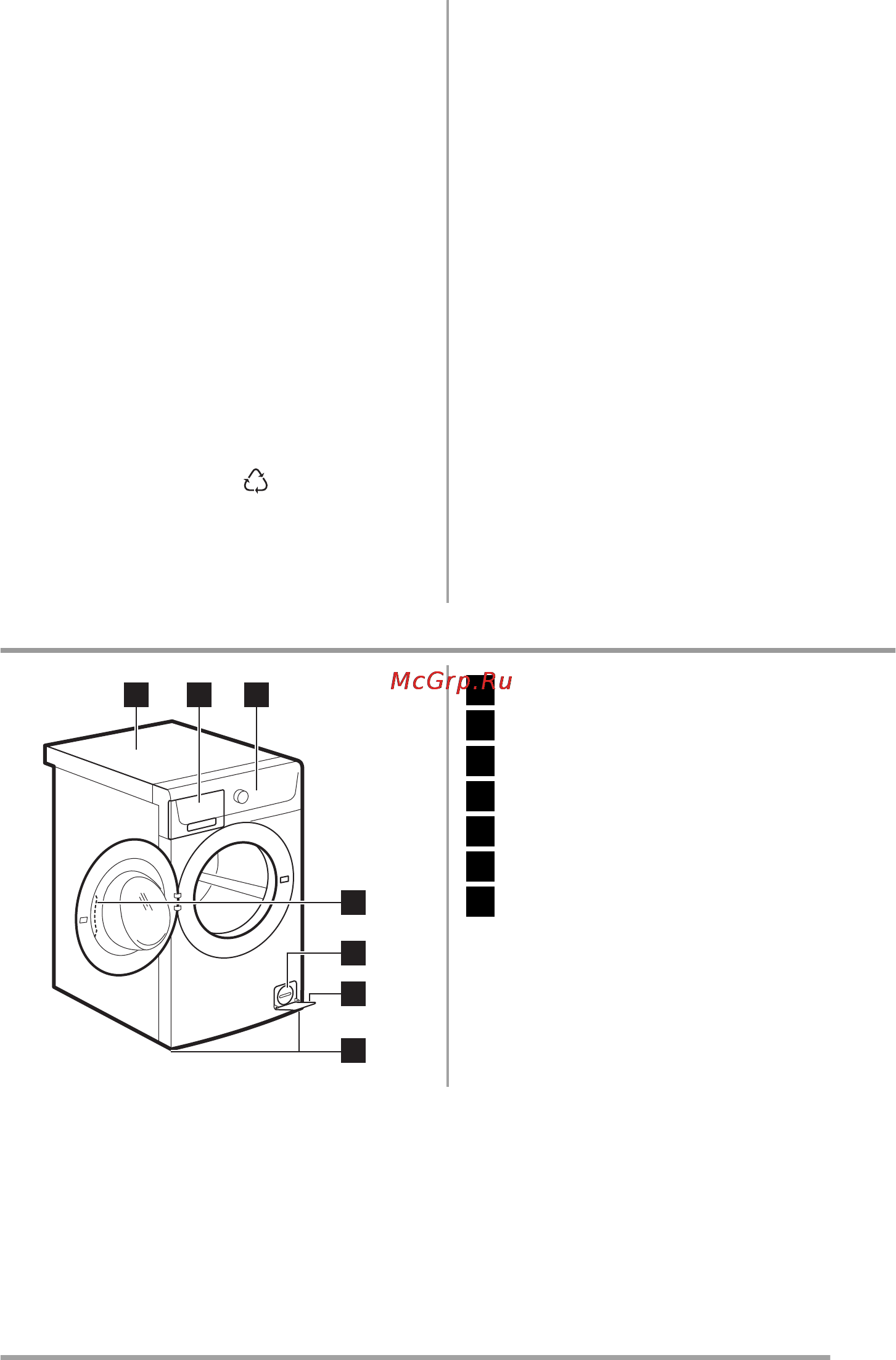 Zanussi ZWS7122V [5/19] Описание изделия