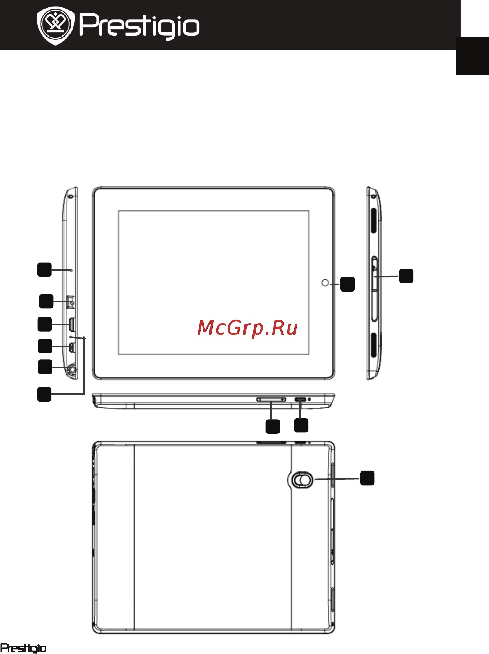 Prestigio MultiPad 5880D DUO Инструкция по эксплуатации онлайн