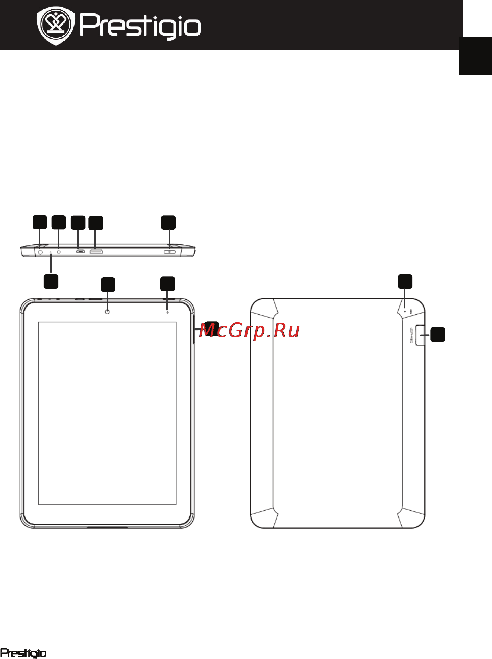 Prestigio MultiPad 5580C DUO Инструкция по эксплуатации онлайн