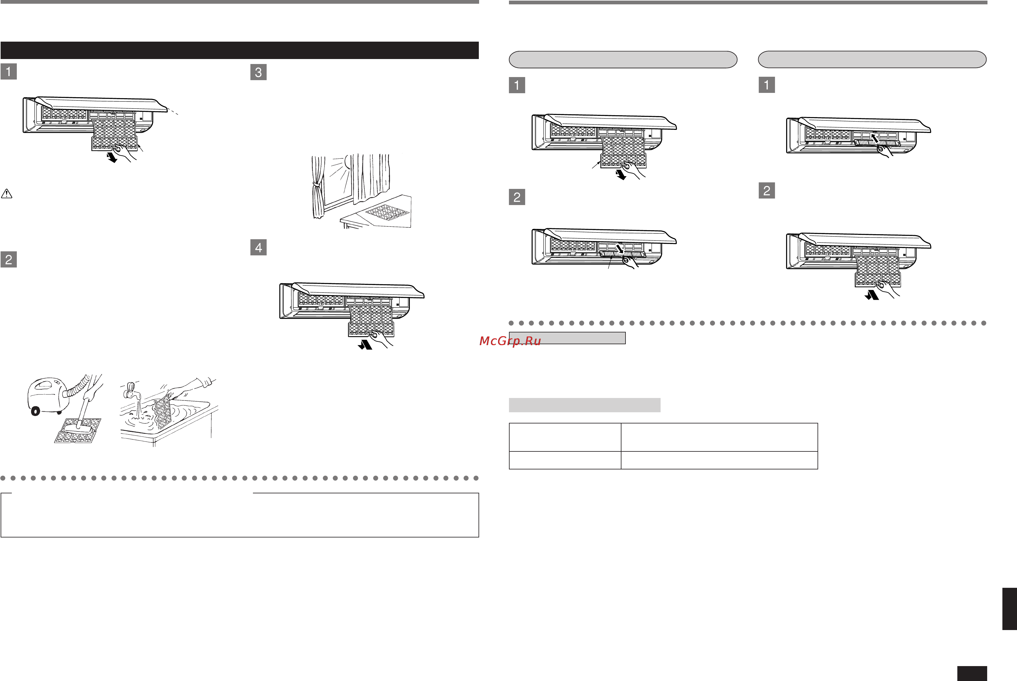 Mitsubishi Electric MSZ-GA60VA-E1 [10/13] Замена фильтра очистки воздуха опция
