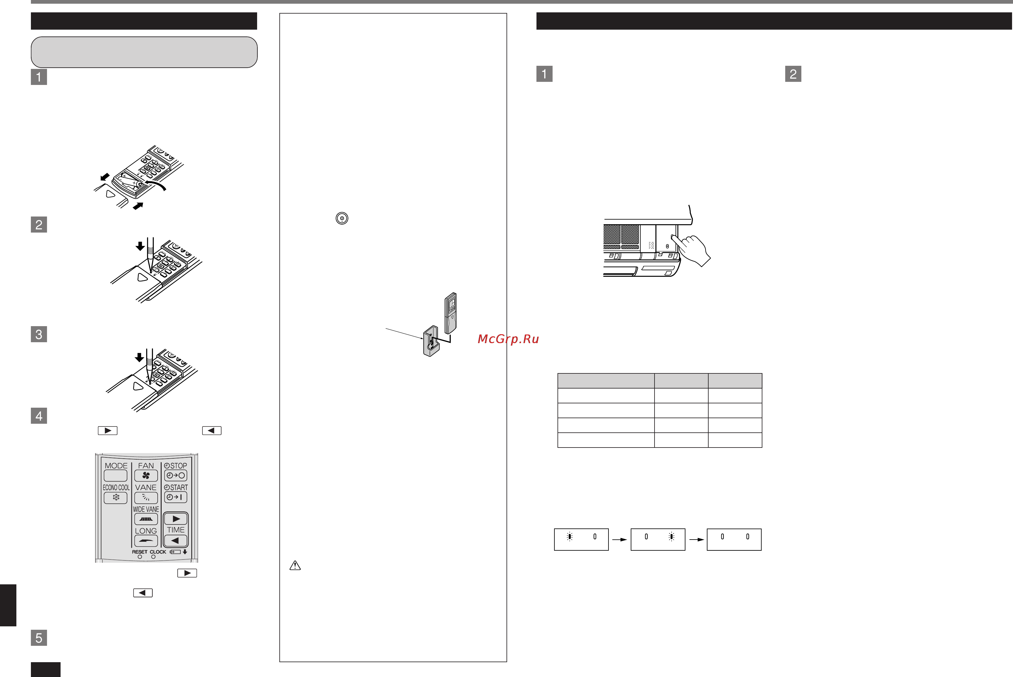 Mitsubishi Electric MSZ-GA60VA-E1 [5/13] Пульт дистанционного управления