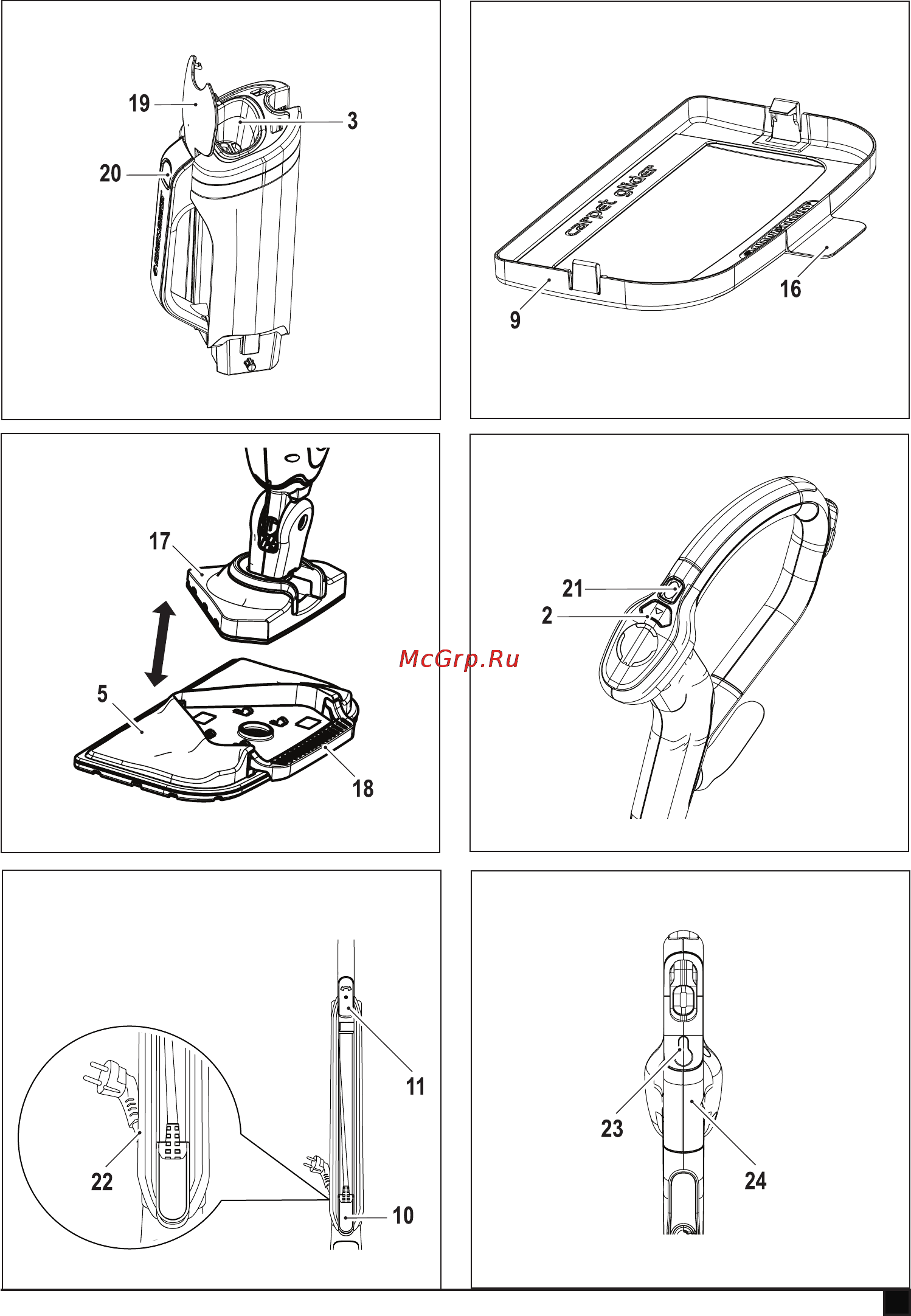 Black & Decker FSM1630 Инструкция по эксплуатации онлайн [3/12] 78045