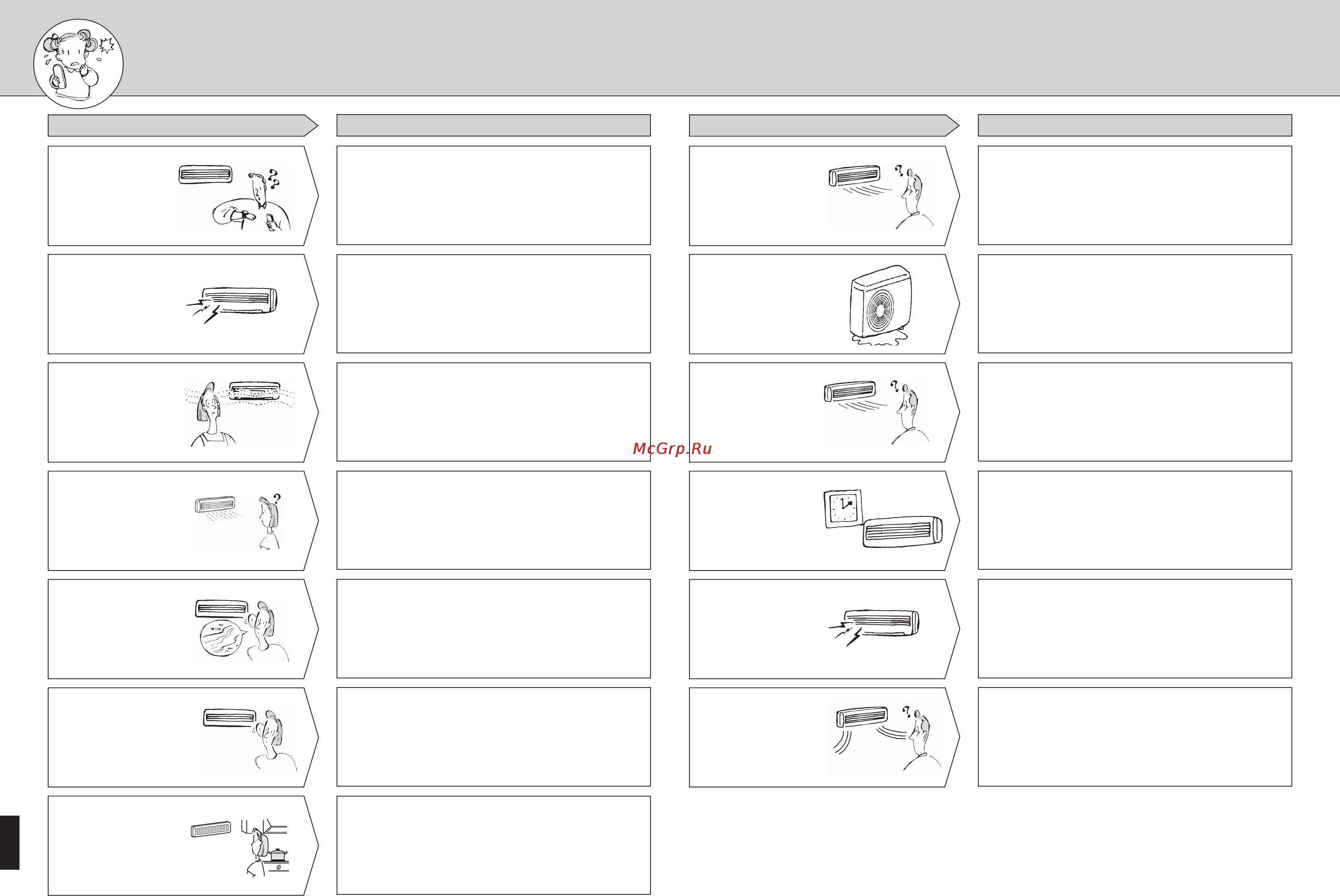 Mitsubishi Electric MSH-30RV-E1 [15/17] Если вам кажется что прибор неисправен