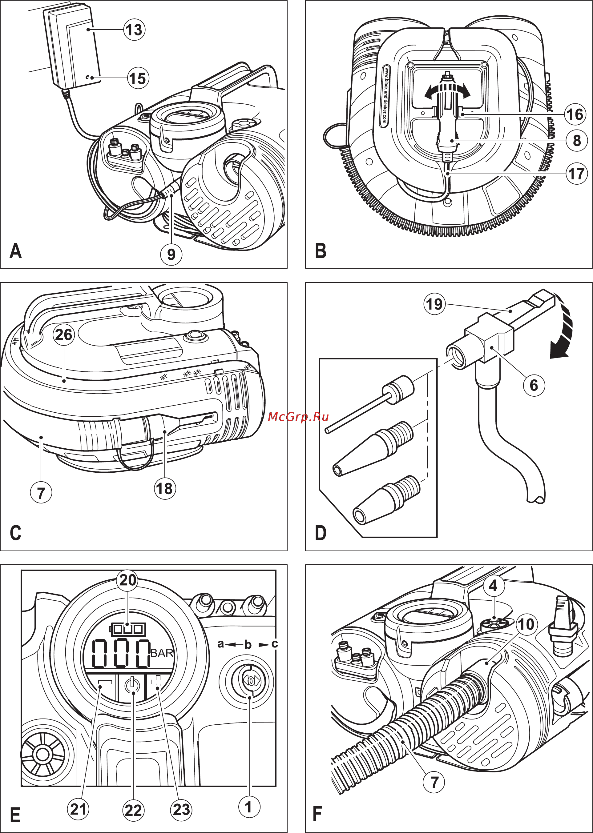 Black & Decker ASI500 Инструкция по эксплуатации онлайн [2/12] 78058