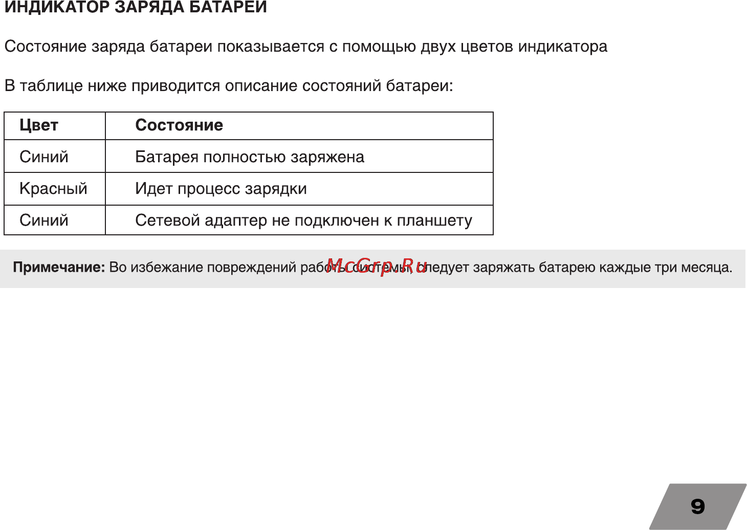 Digma Eve 10.2 32Gb Wi-Fi+3G Dark Blue Инструкция по эксплуатации онлайн [9/16] 171871