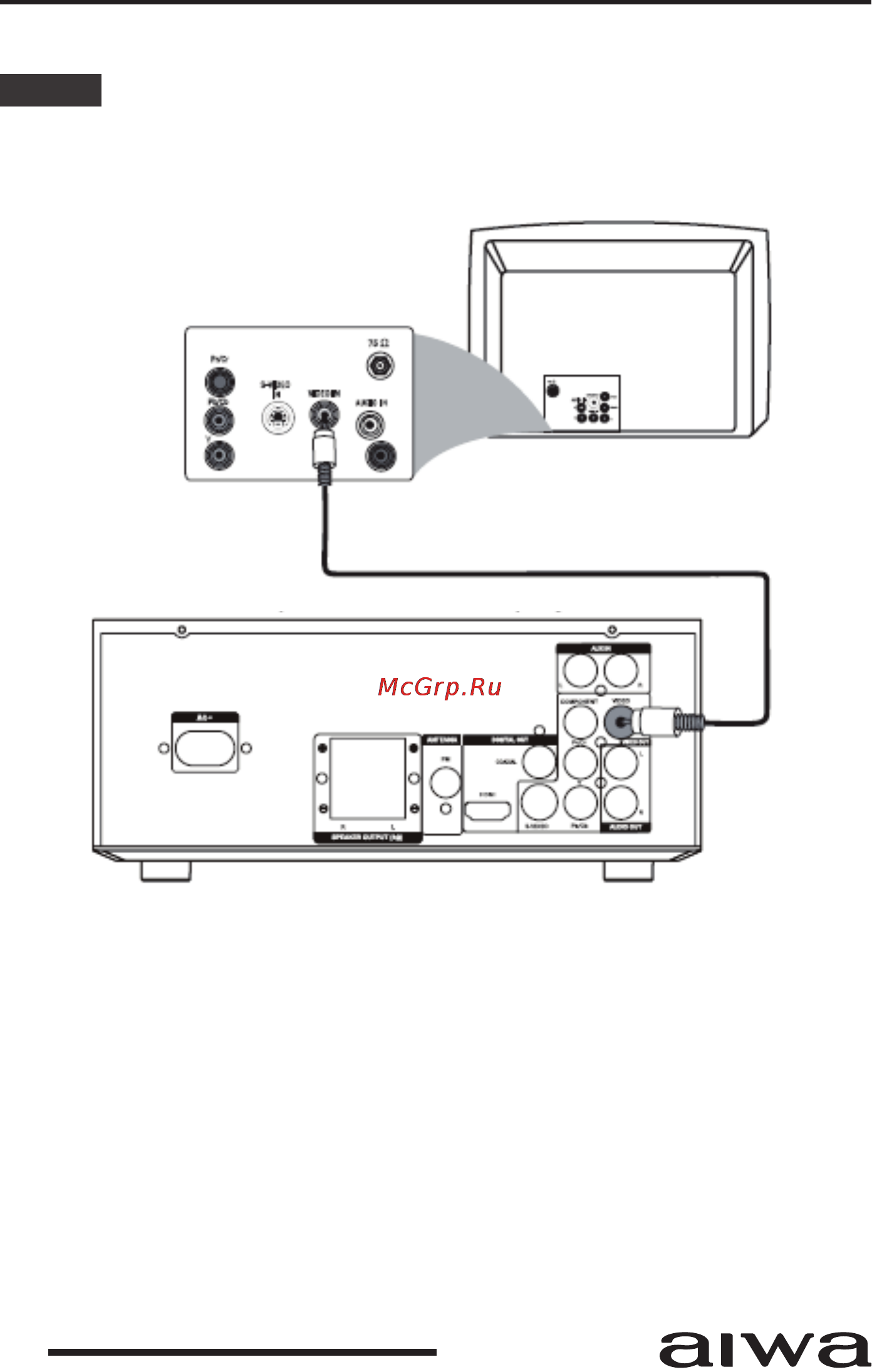 Aiwa AMK-40HD [8/26] Руководство по эксплуатации