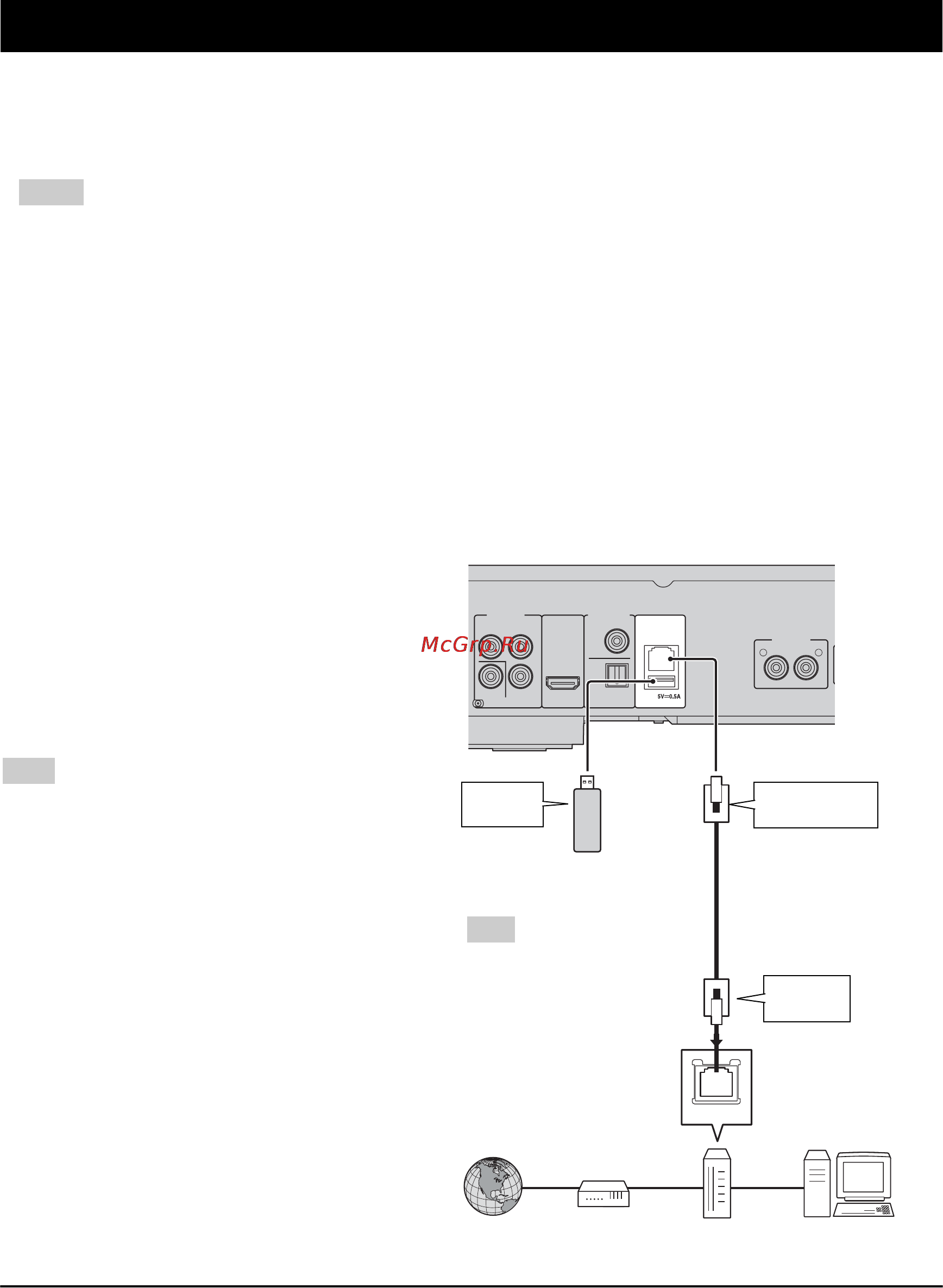 Yamaha BD-S673 Black [64/108] Network and usb connection