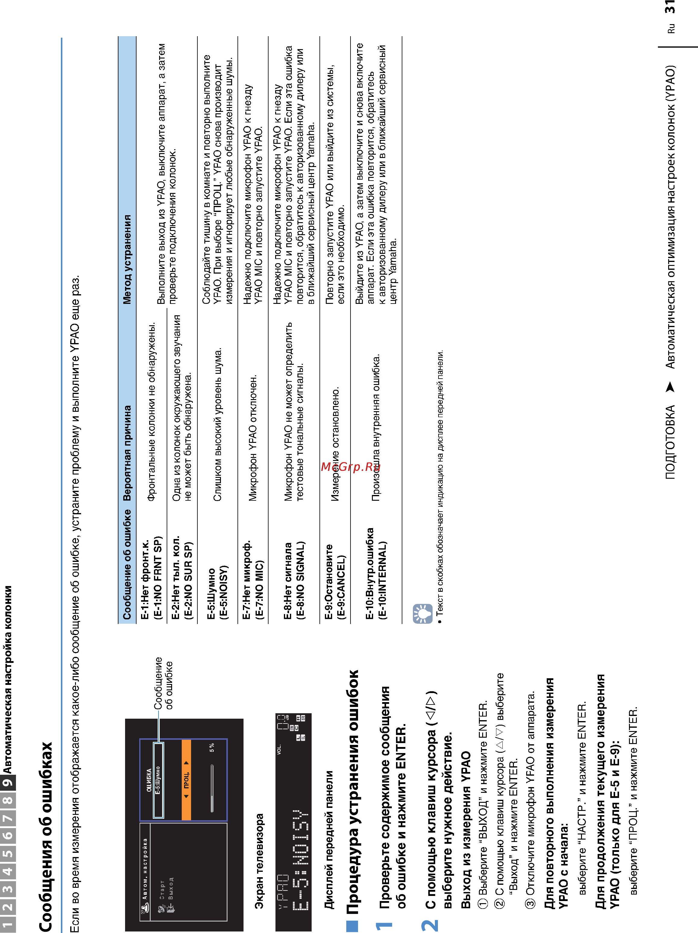 Yamaha Bluraypack 373B Инструкция по эксплуатации онлайн [31/134] 78120