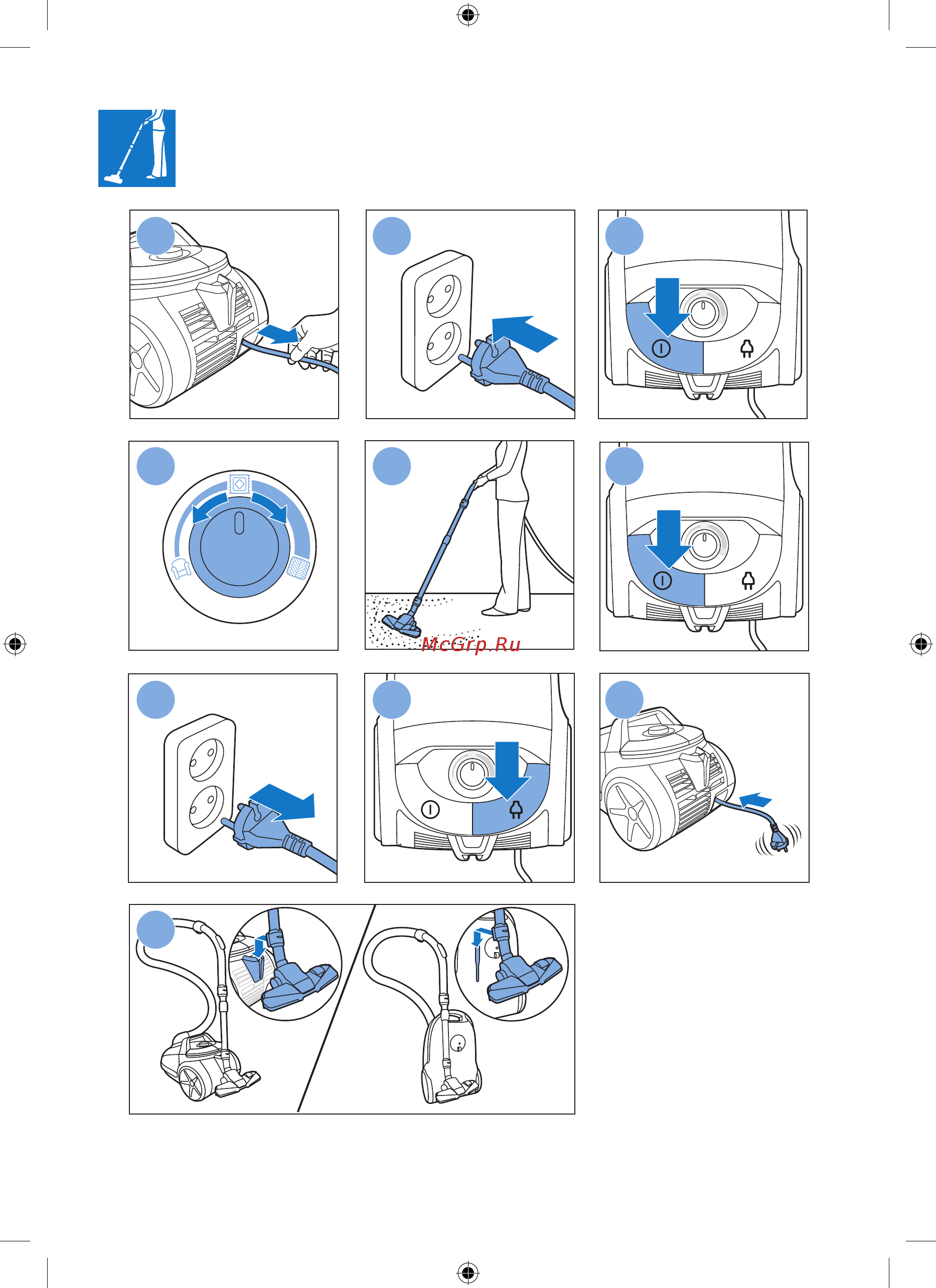 Philips PERFORMERPRO FC9194/01 Инструкция по эксплуатации онлайн [6/8] 297650