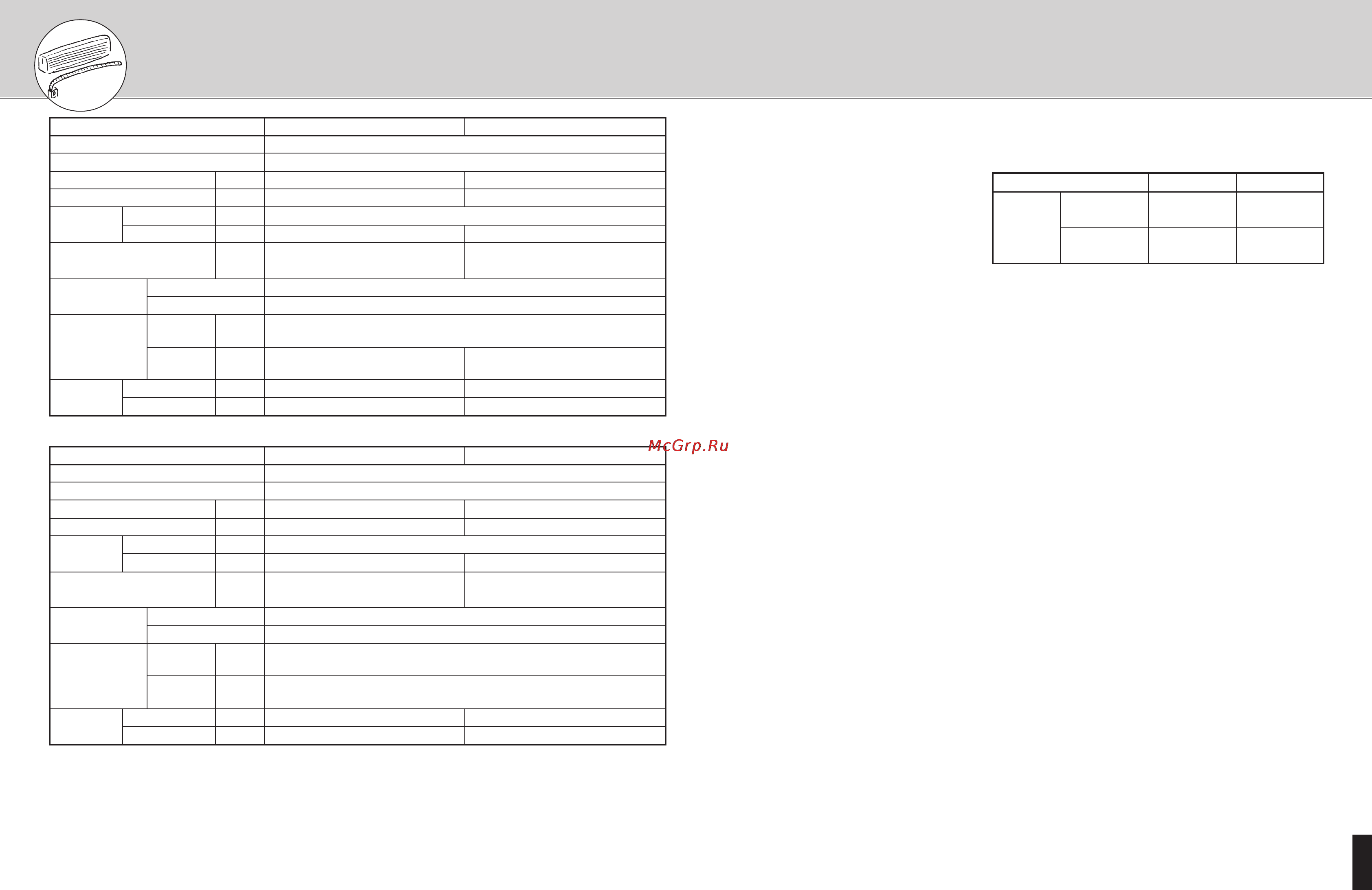 Mitsubishi Electric MU-24RV-E1 [17/18] Технические характеристики