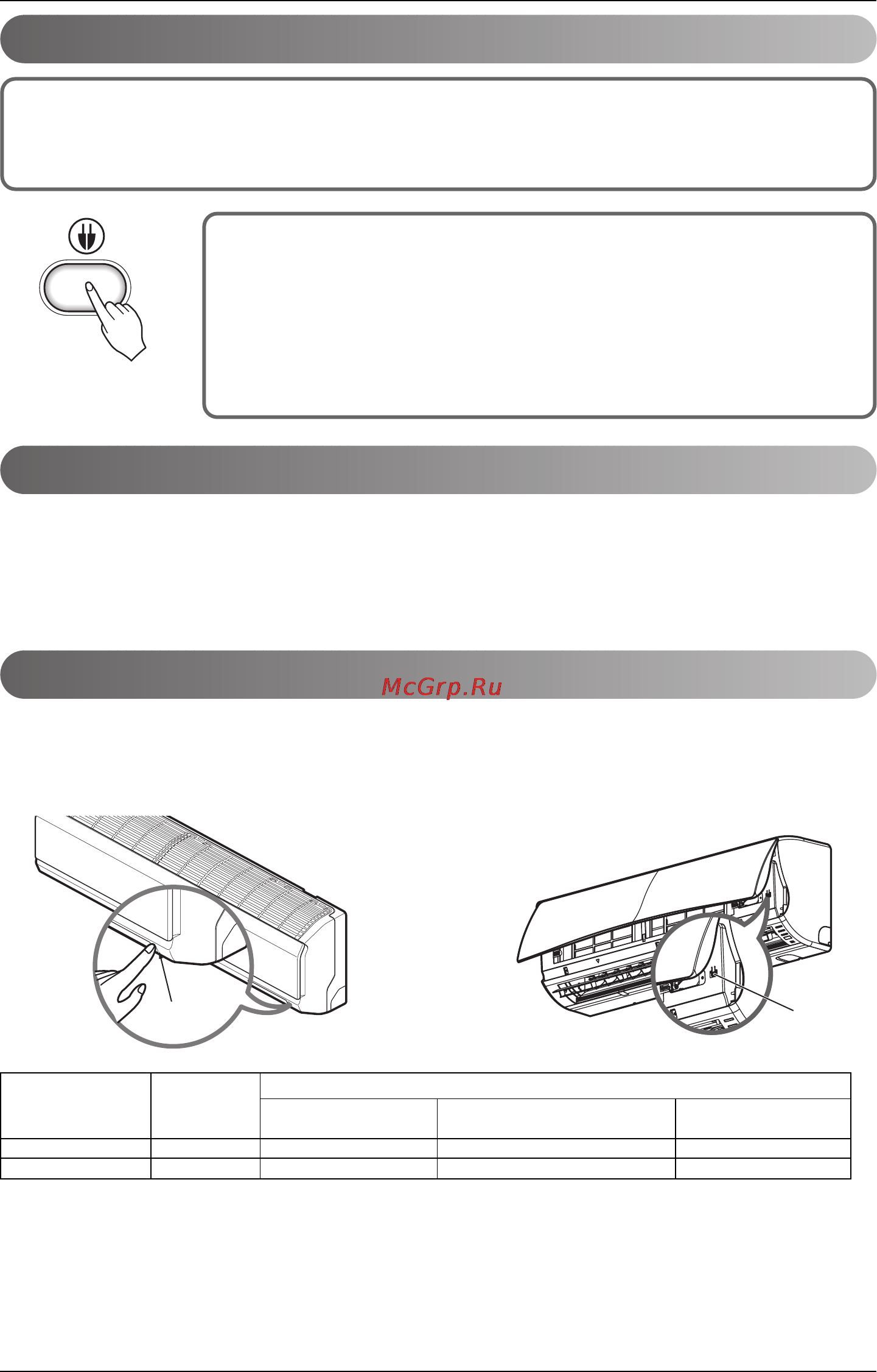 LG CA09AWR.SBR1 [14/21] Принудительный режим