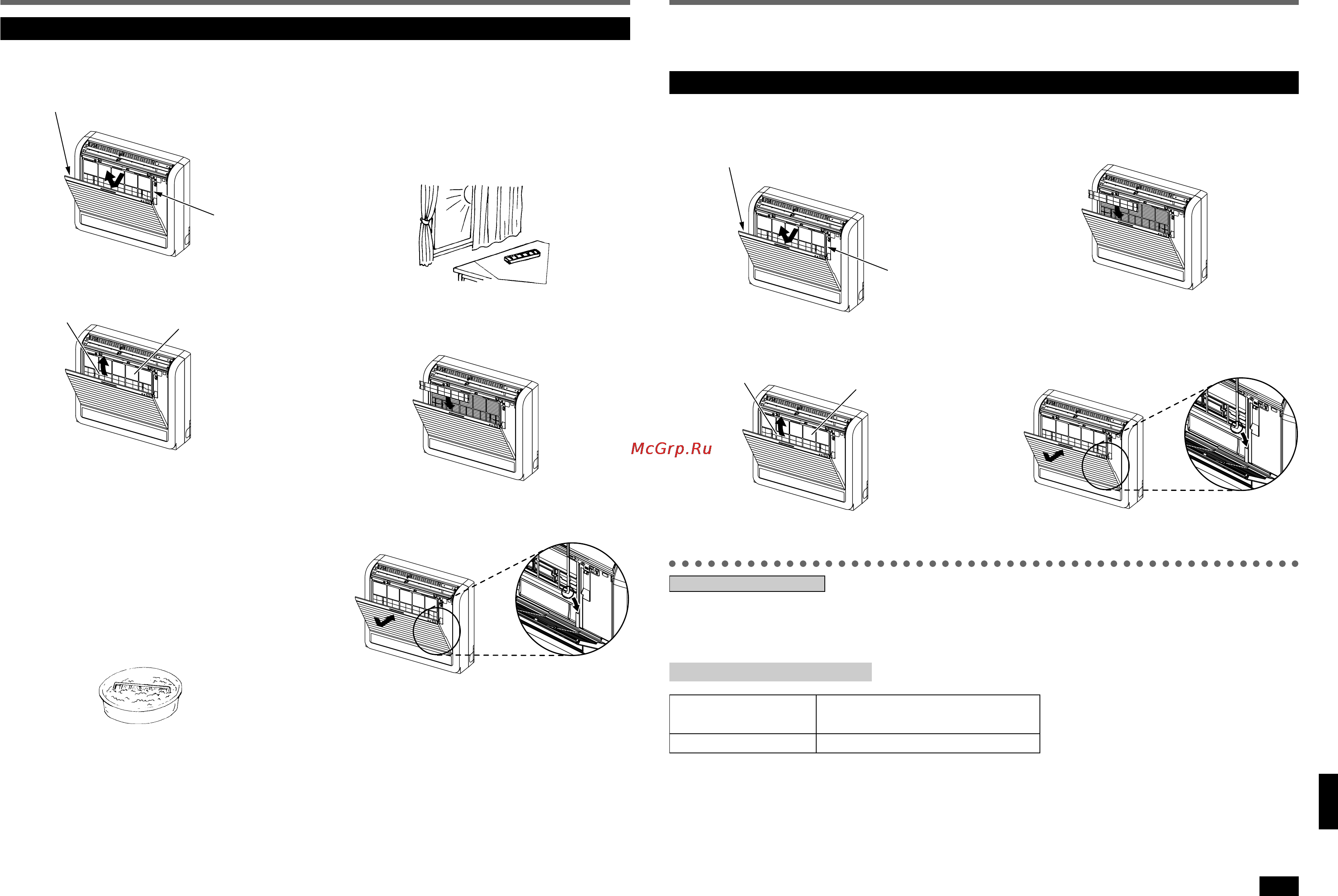 Mitsubishi Electric MFZ-KA50VA-E1 [12/17] Замена фильтра очистки воздуха
