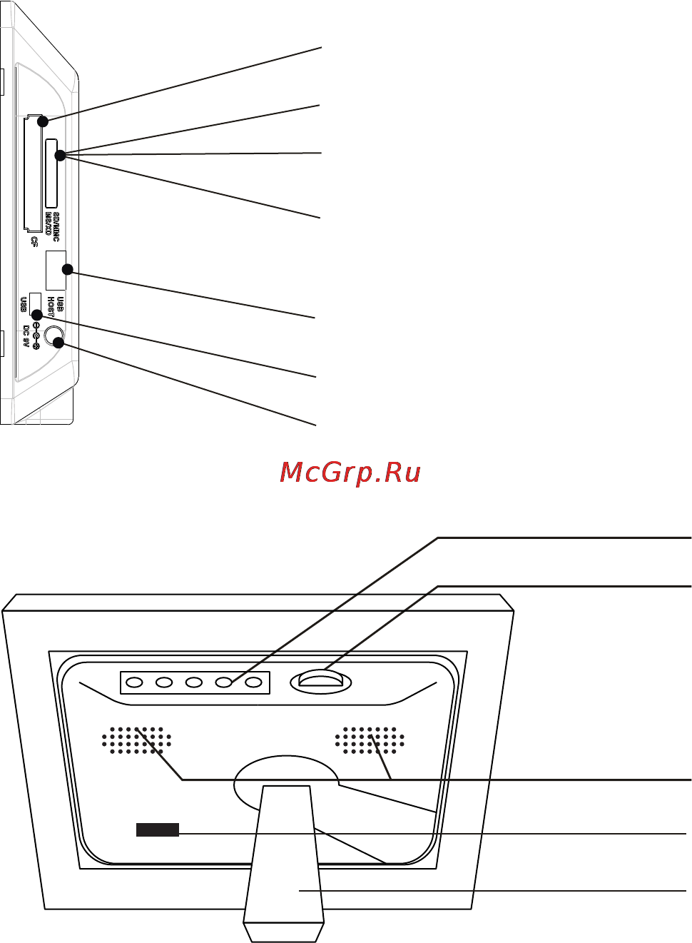 Digma PF-805WD [5/20] Схема устройства