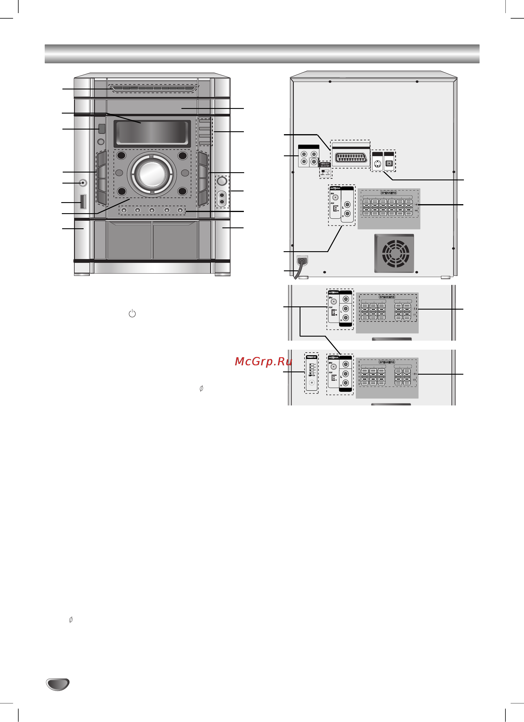 LG LM-K6961KZ [4/36] Передняя панель задняя стенка