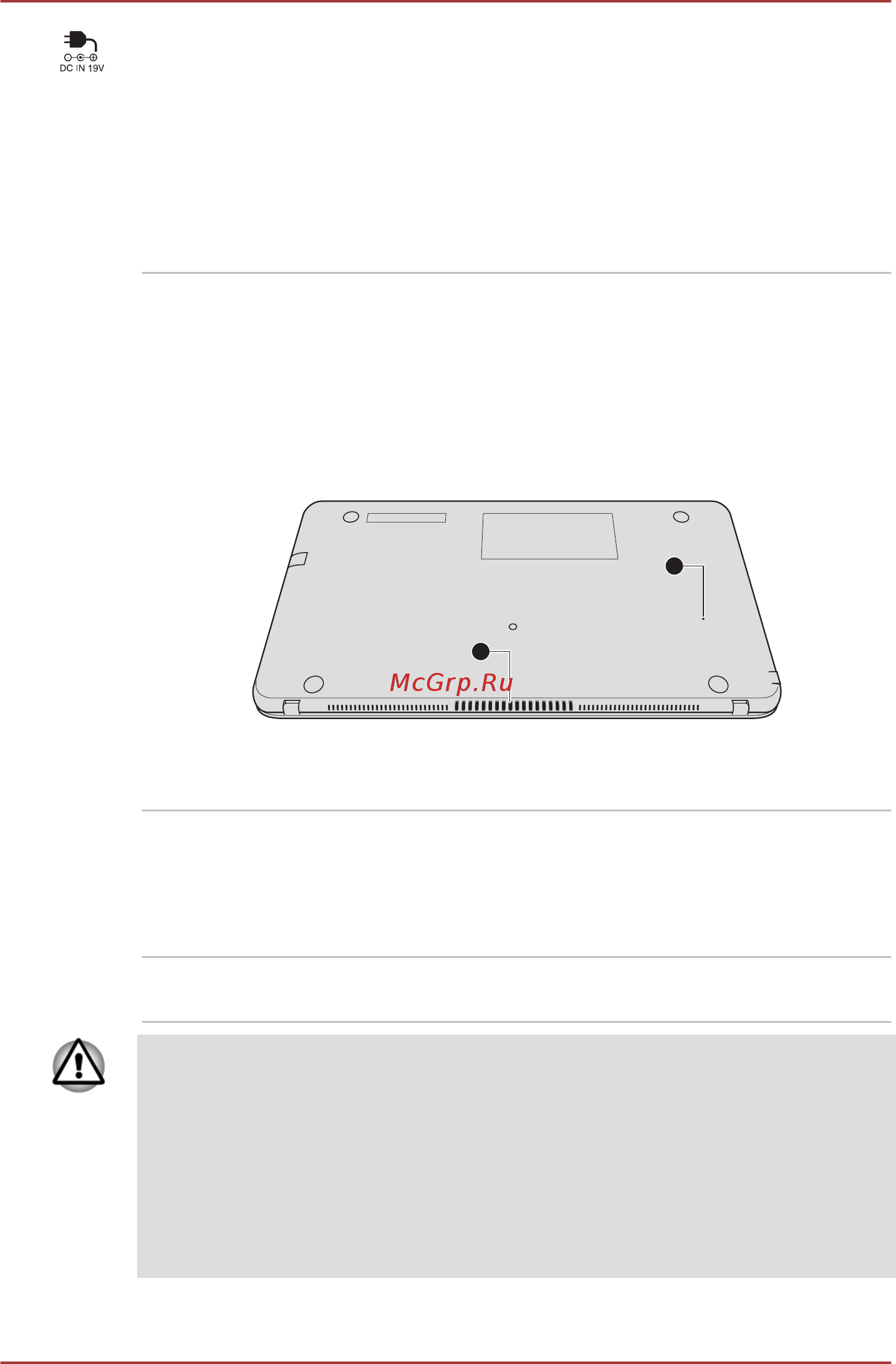 Toshiba U840W-C9S [52/147] Вид снизу