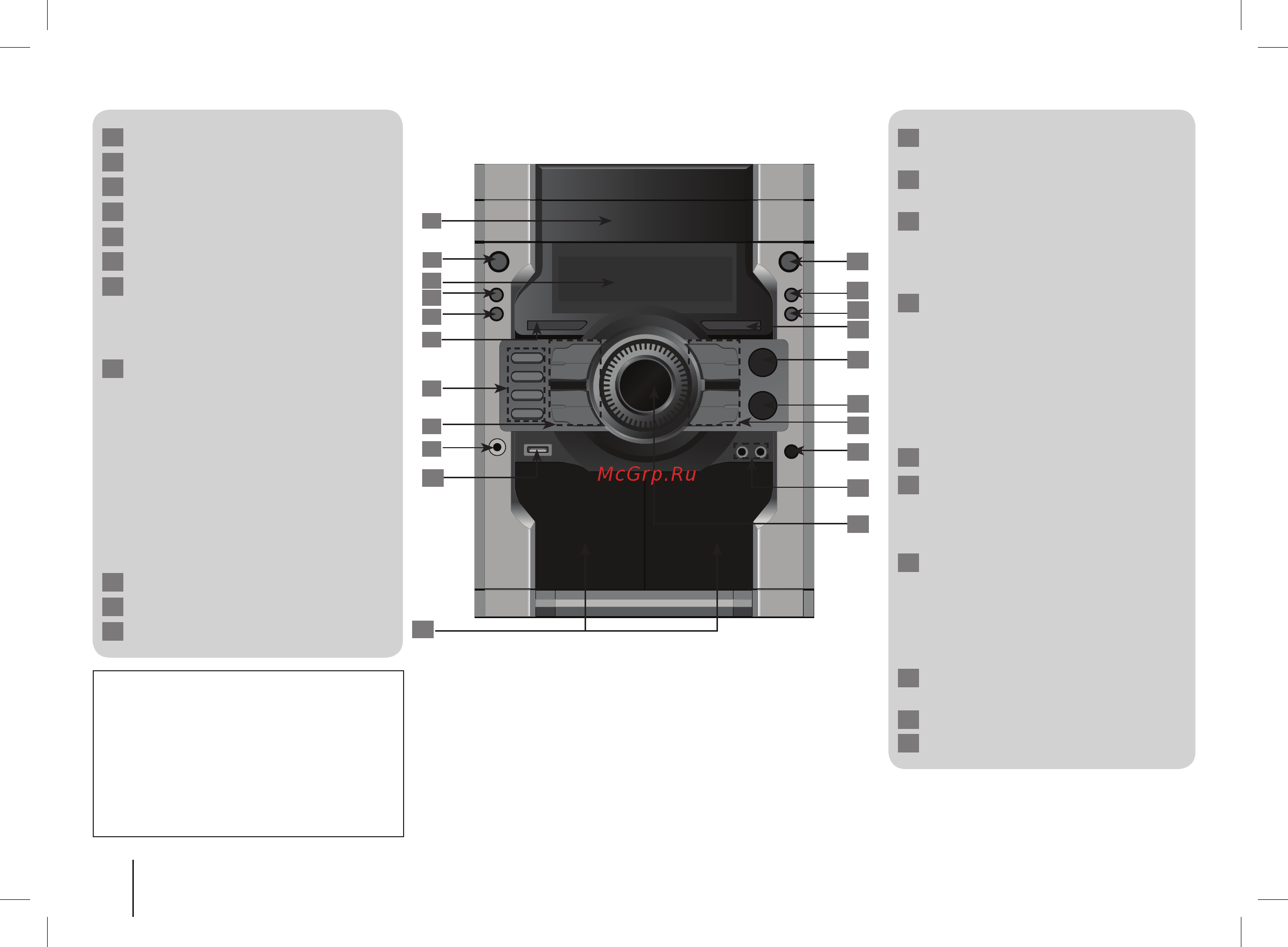 LG MDD64 [6/22] Основной прибор