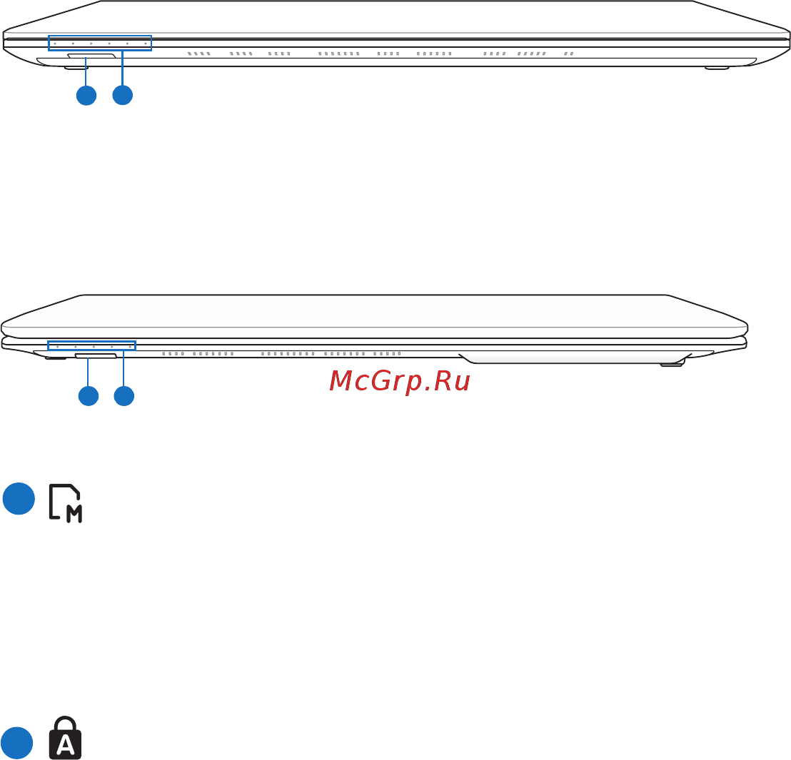 Asus K56CB, 90NB0151-M02420 XO198H [27/120] Передняя сторона