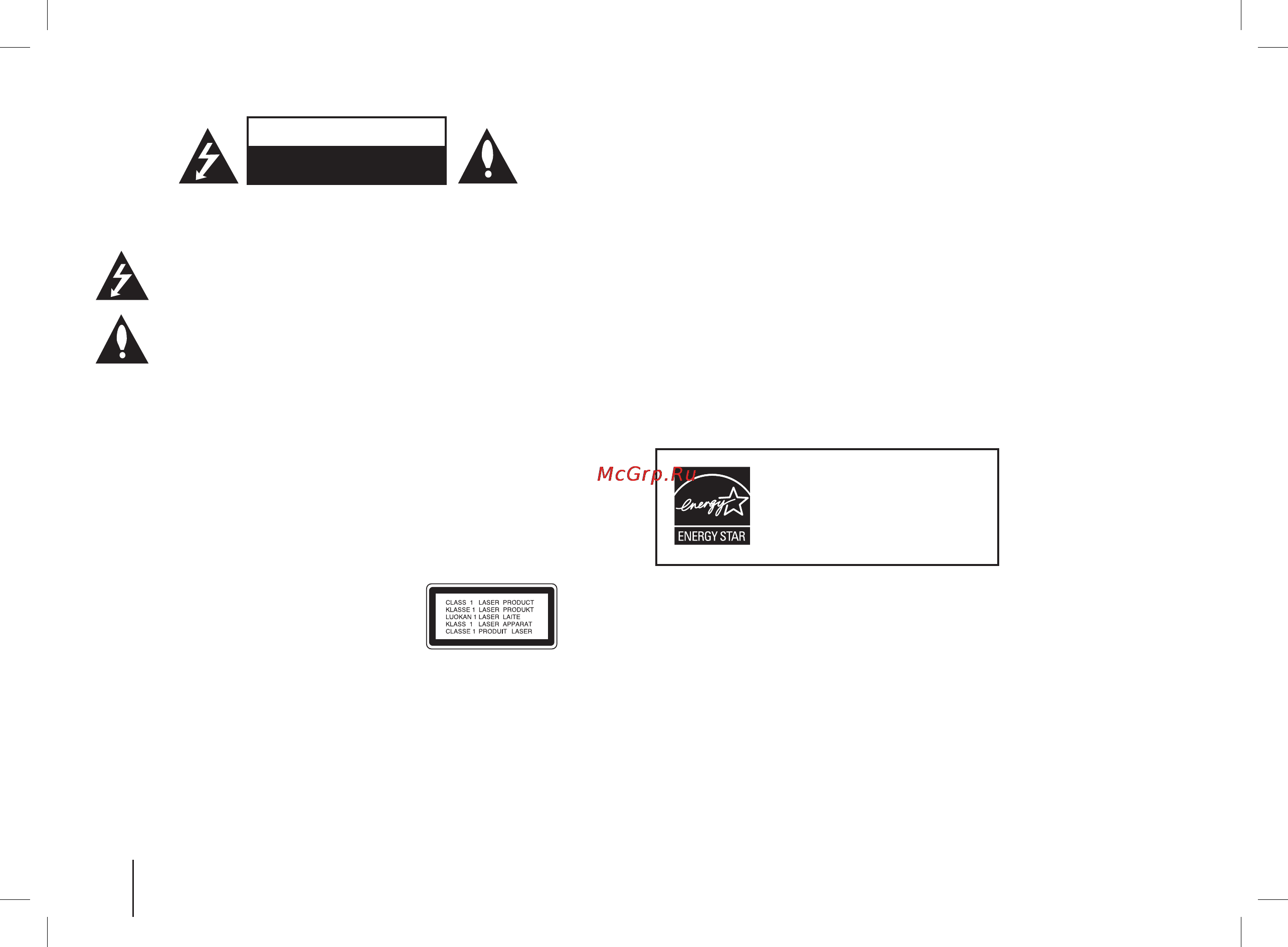 LG MDS714 [2/24] Safety precaution