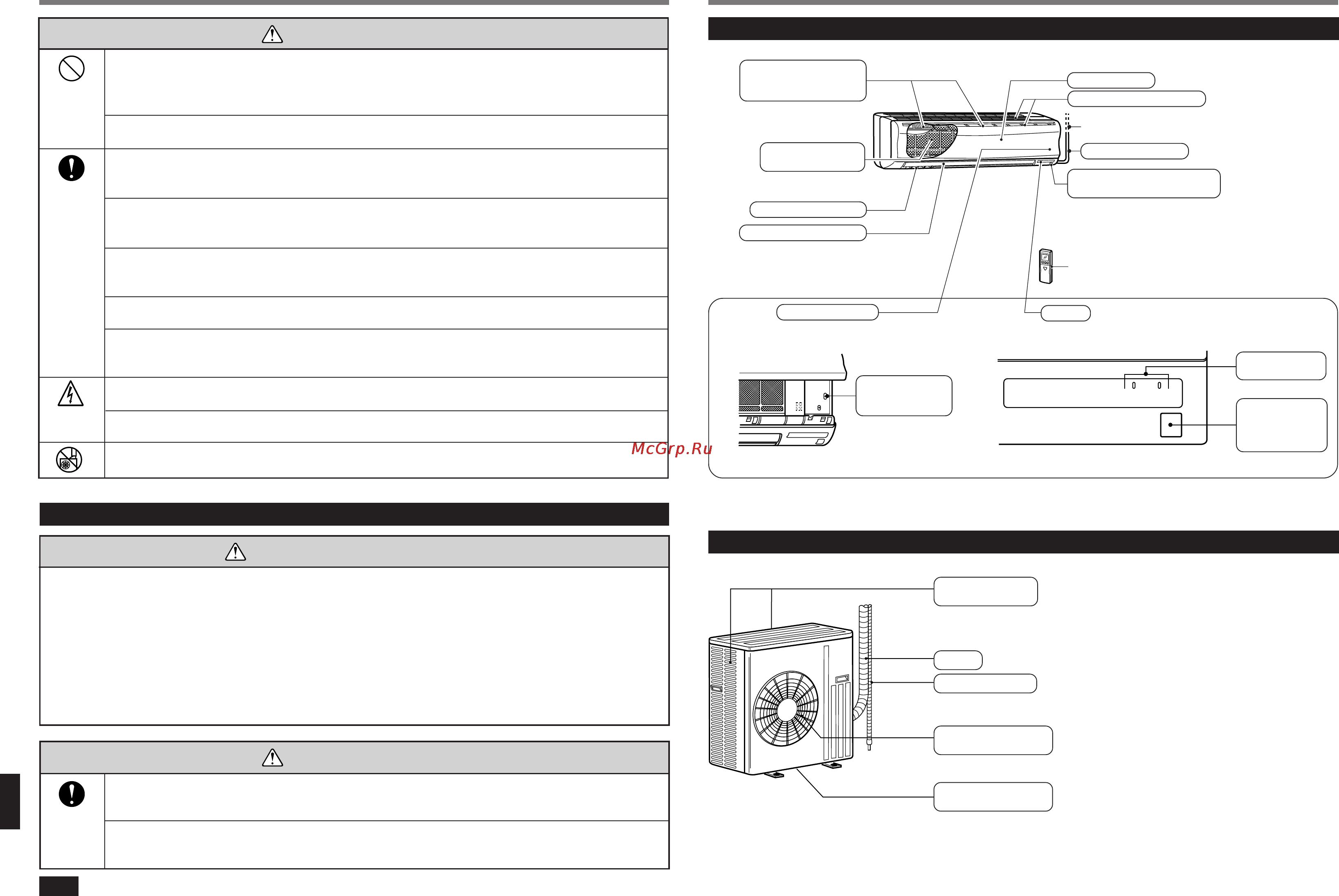 Mitsubishi Electric MS-GD80VB-E1 [3/14] При попадании жидкости из батареек в глаза тщательно промойте их в чистой воде и немедленно обратитесь к врачу
