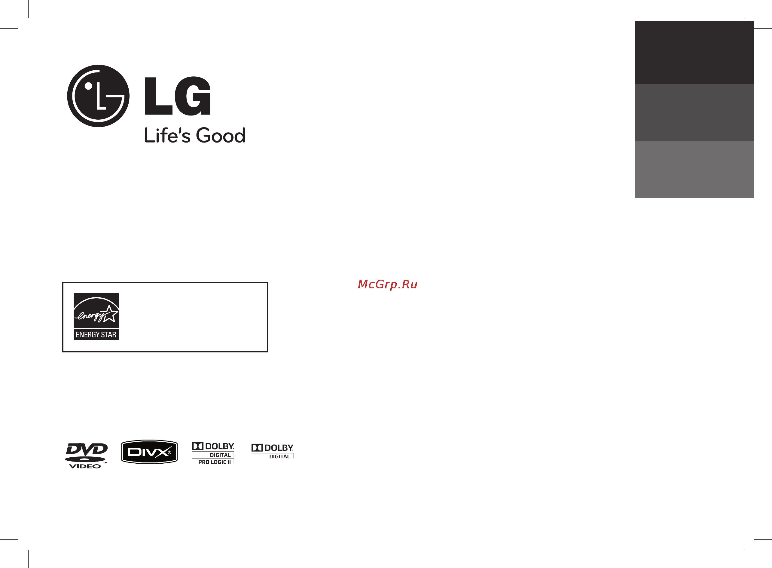 LG MDT364 Инструкция по эксплуатации онлайн