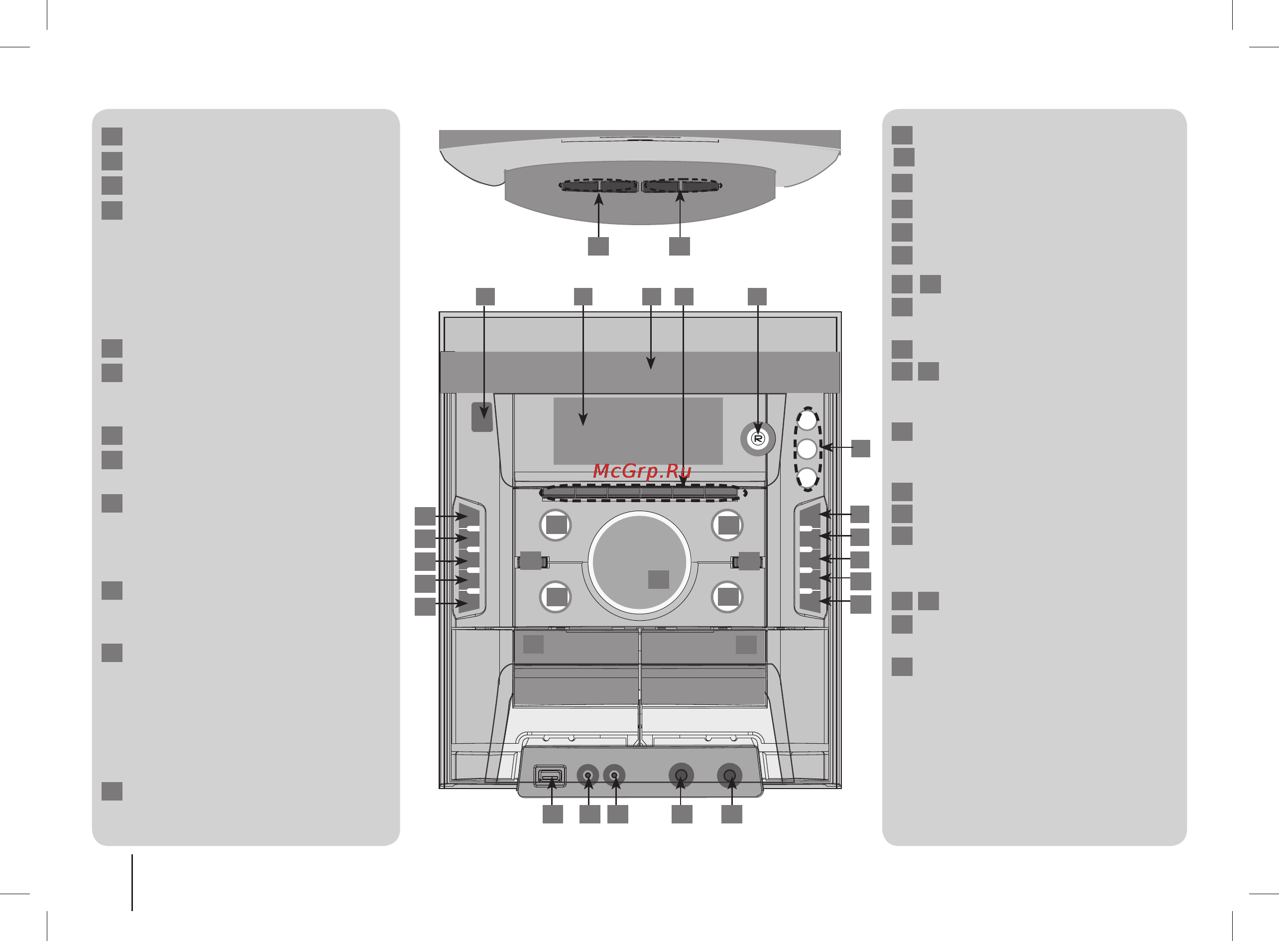 LG MDT364 [6/22] Main unit