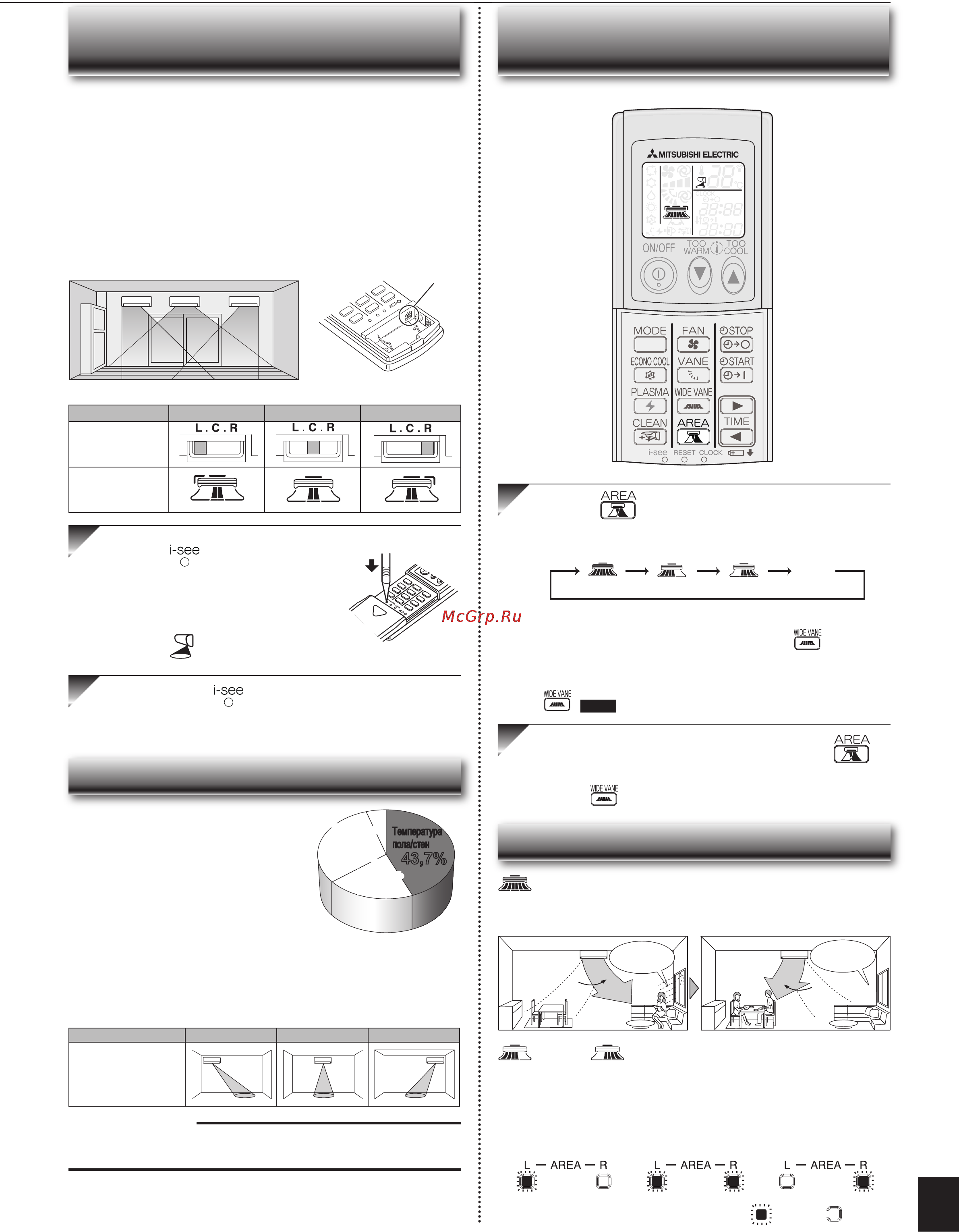 Mitsubishi Electric MSZ-FD35VA-E1 [5/12] Астройка зоны