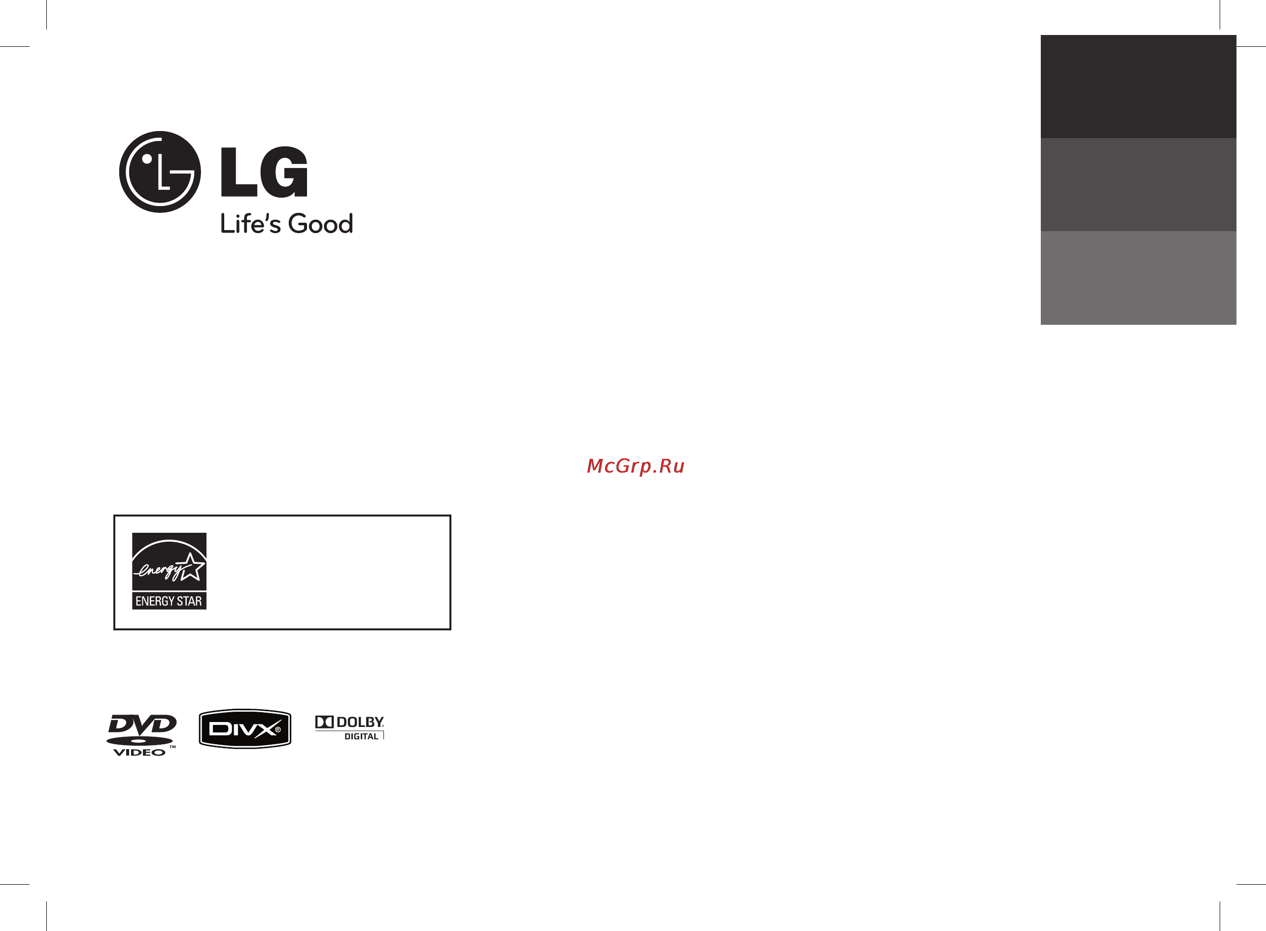 LG RDD264 Инструкция по эксплуатации онлайн