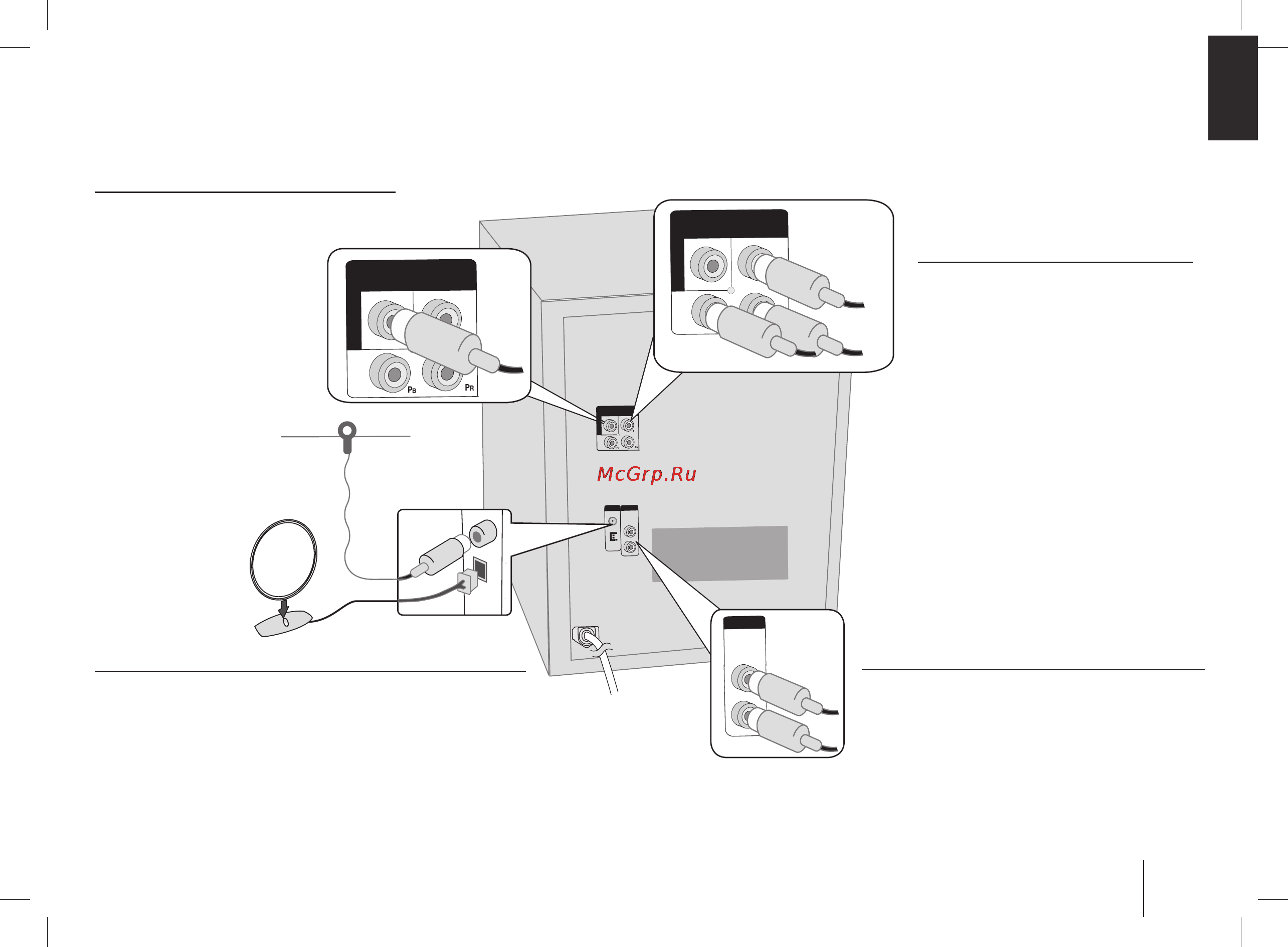 LG RDD264 [5/22] Hooking up the unit