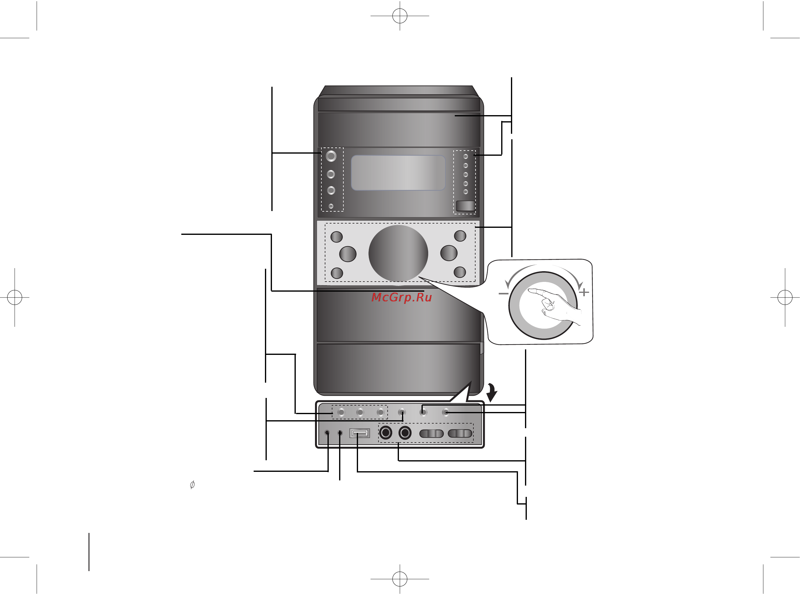 LG XD203 [6/24] Основной прибор